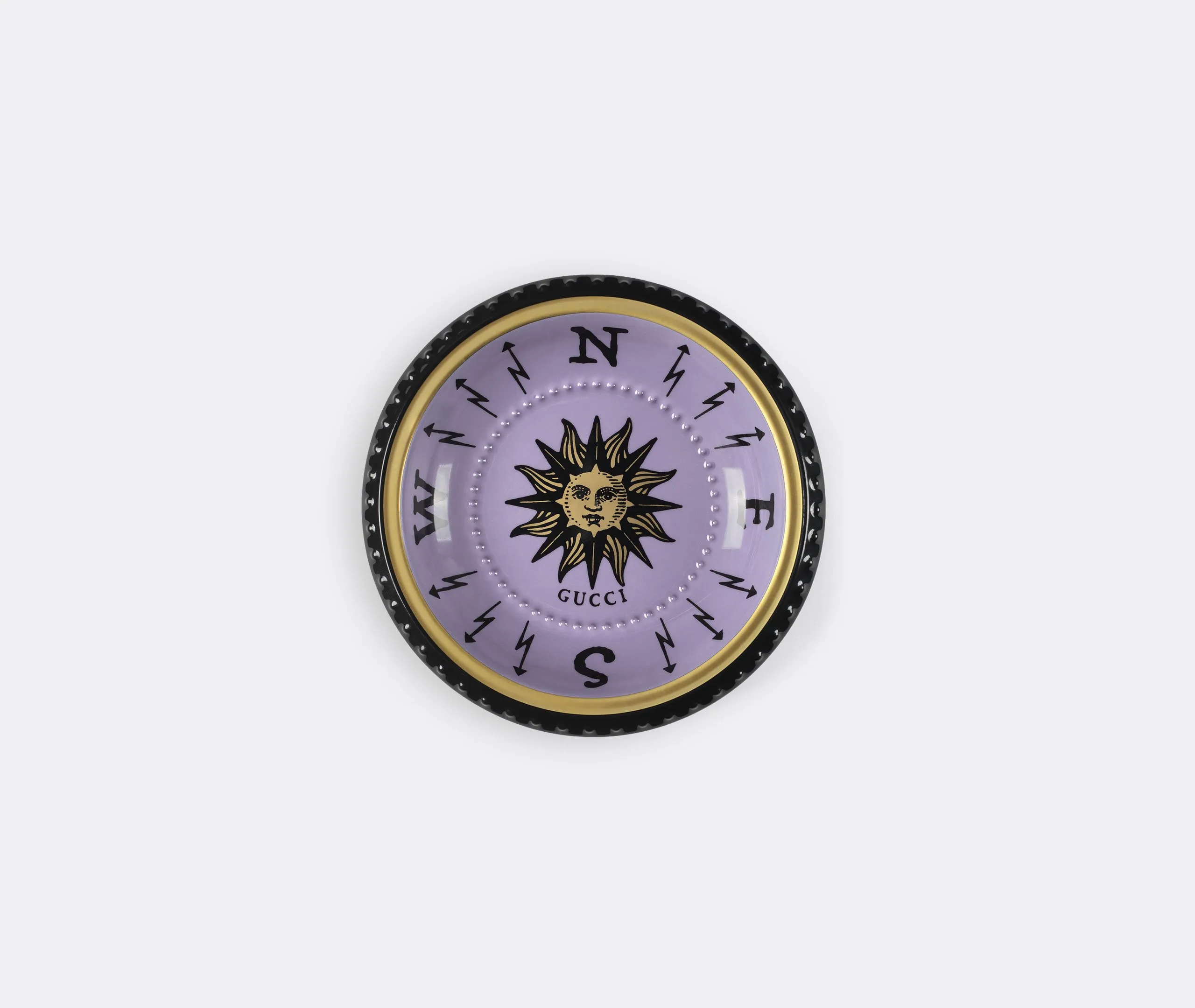 Compass Trinket Tray - Dark Pink image