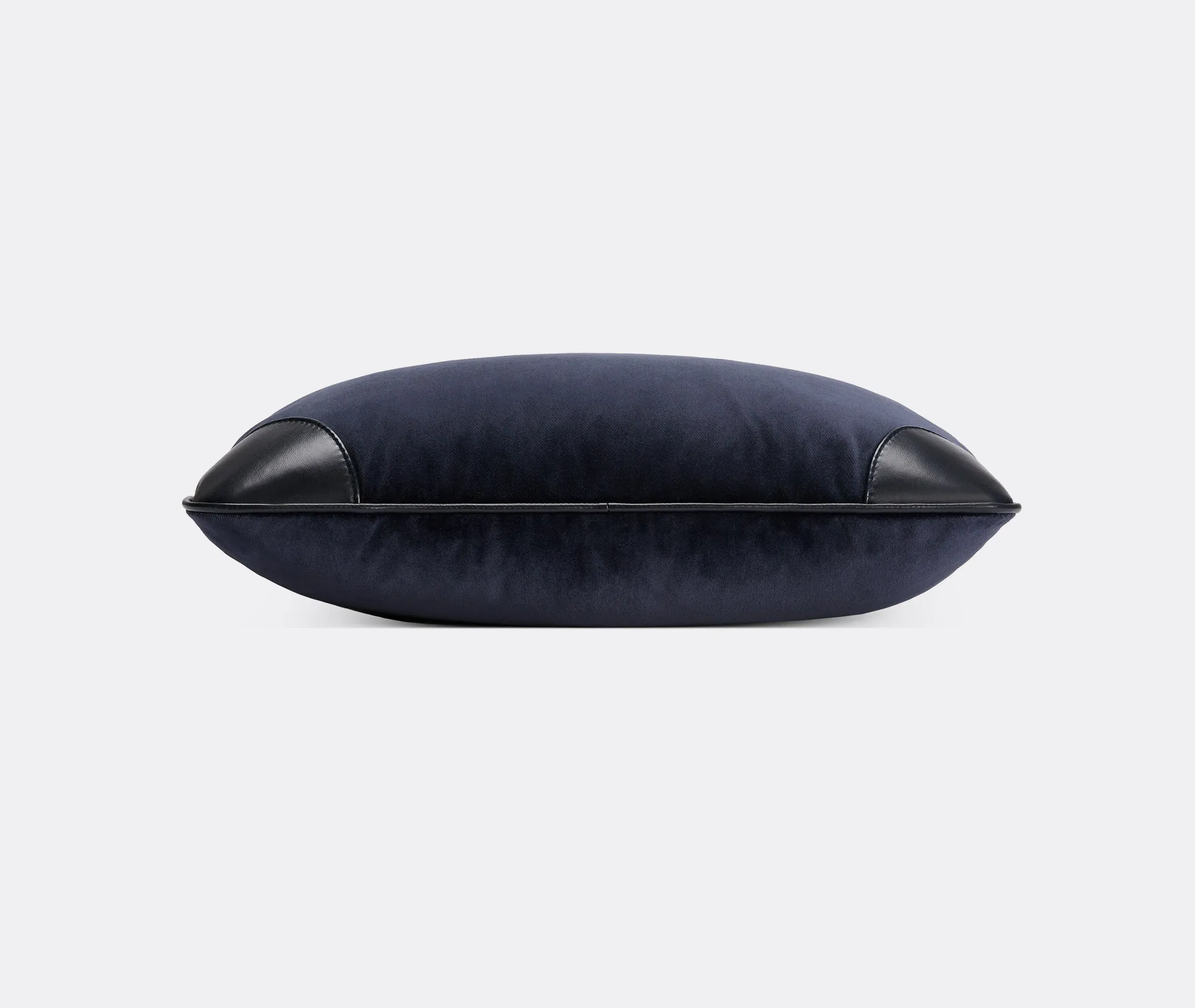 Horsebit Cushion - Night Blue, Velvet alternate view