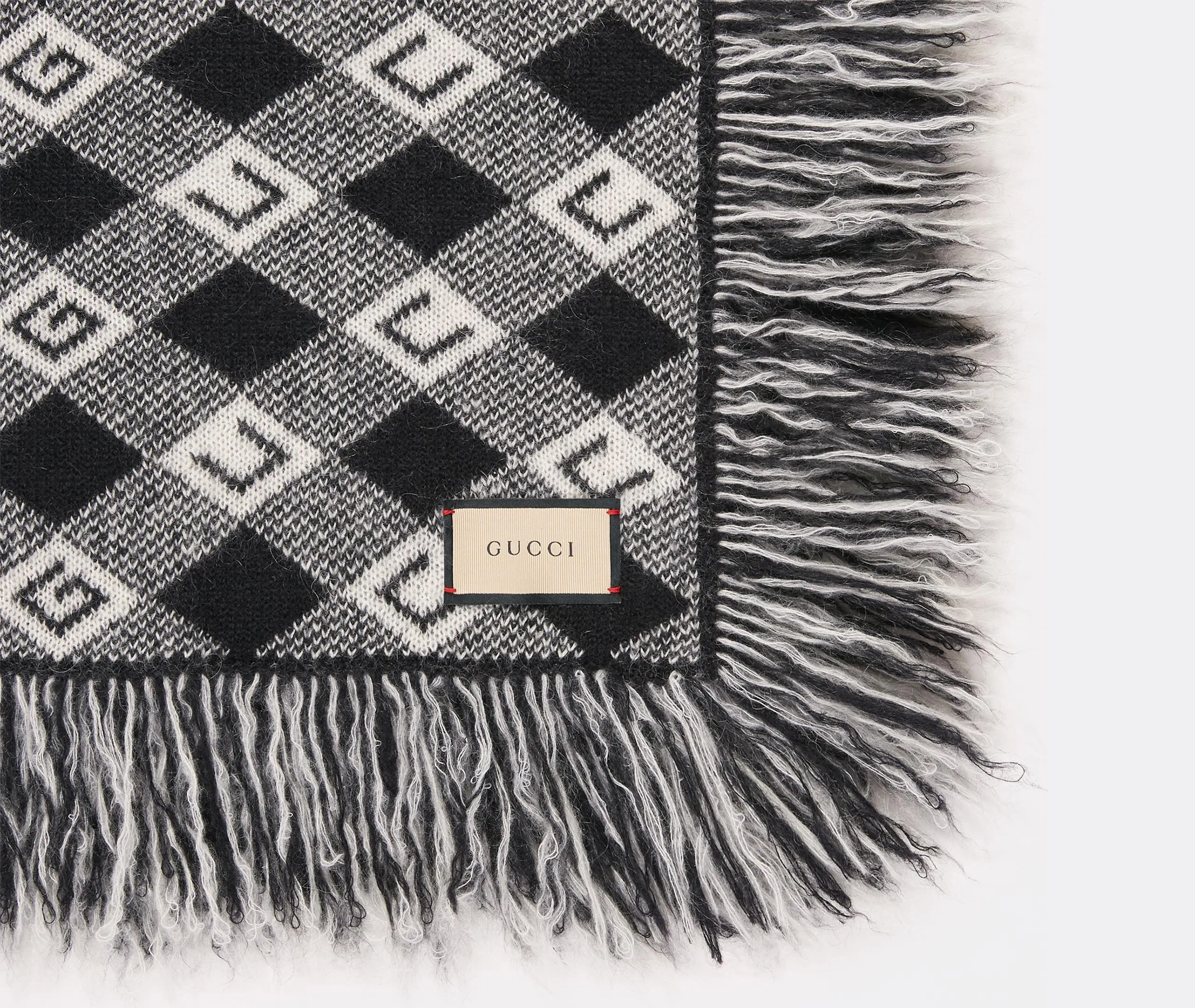Throw Blanket with Fringe - Yellow, Woven