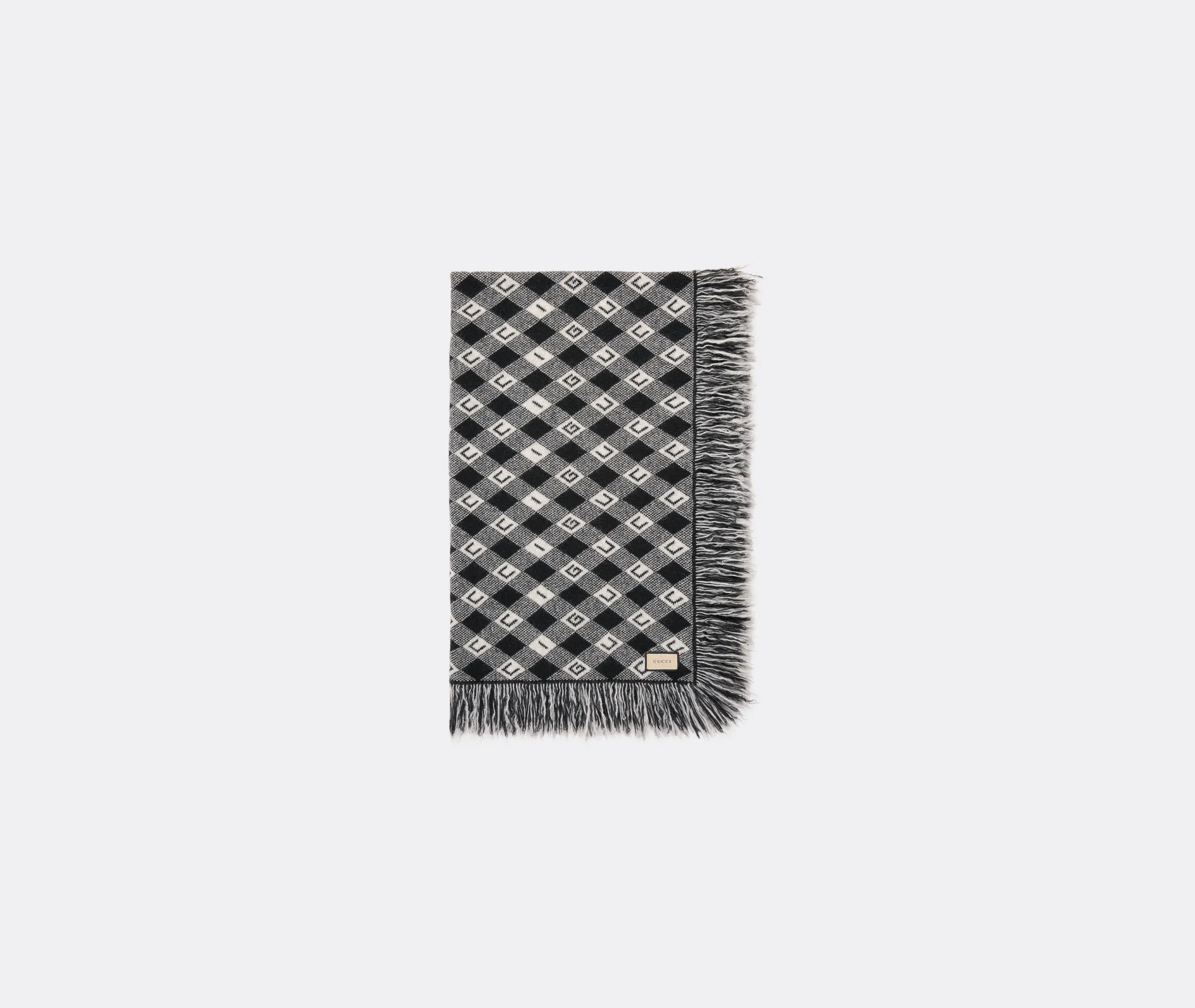 Throw Blanket with Fringe - Yellow, Woven image