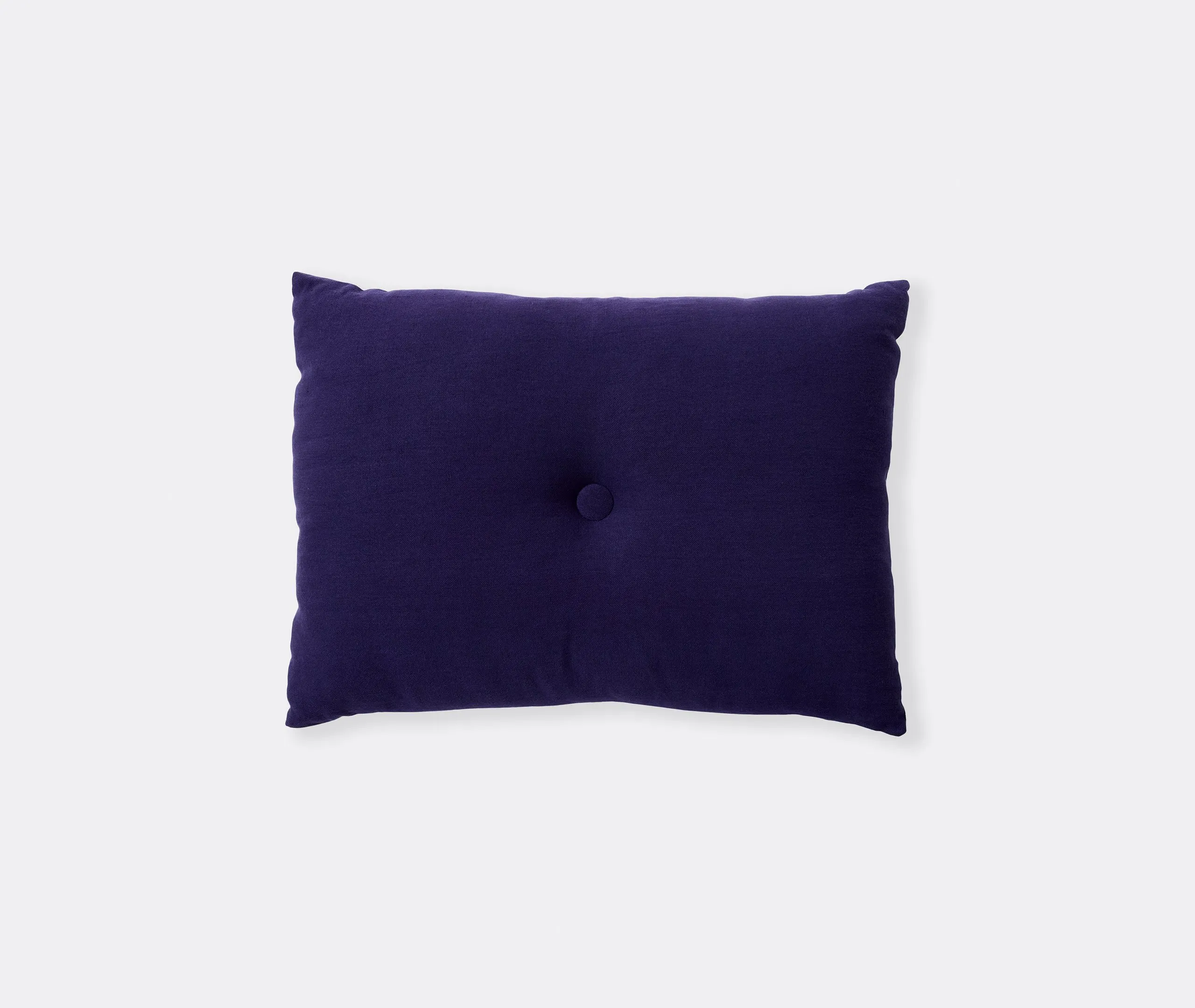 Dot Cushion with Button Detail - Dark Blue