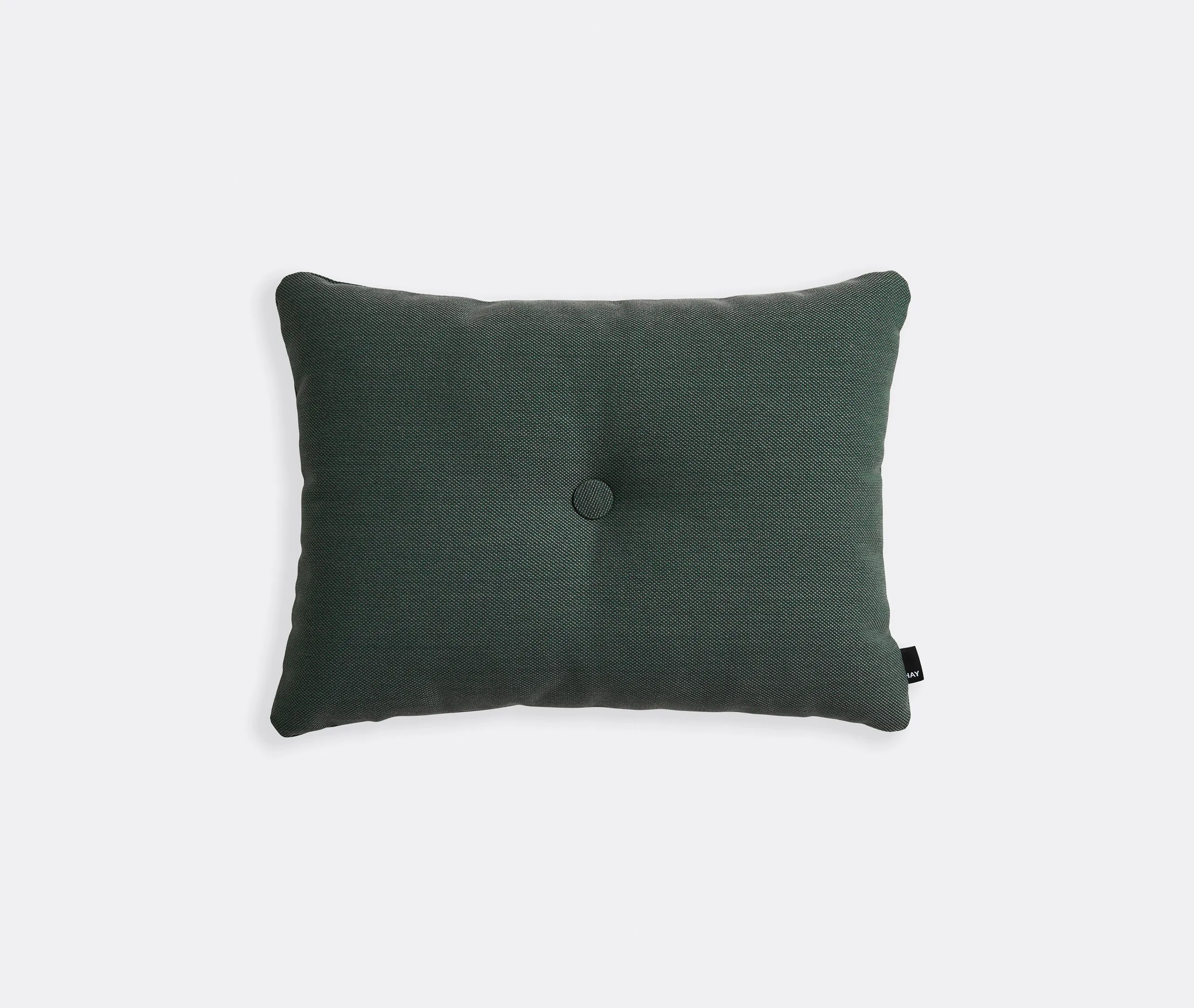 Dot Cushion with Button Detail - Green