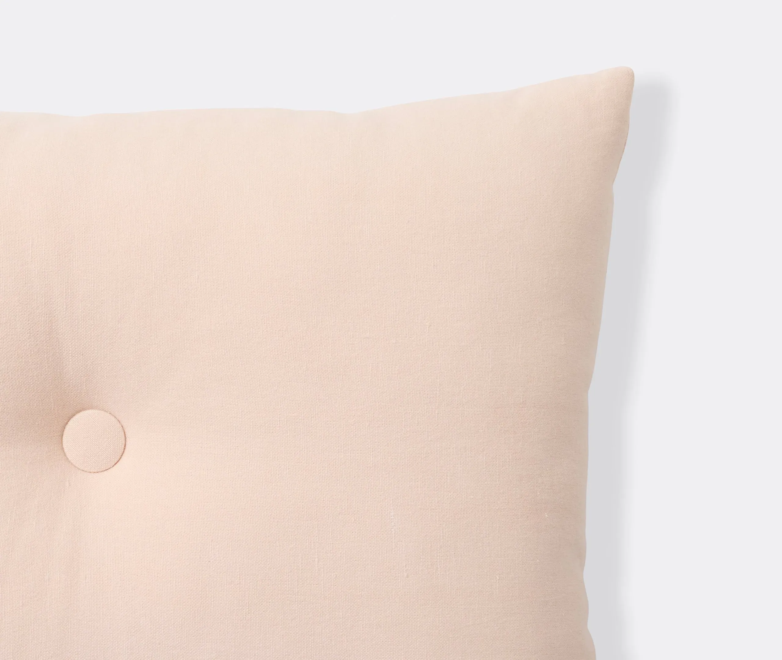 Dot Cushion with Button Detail - Red