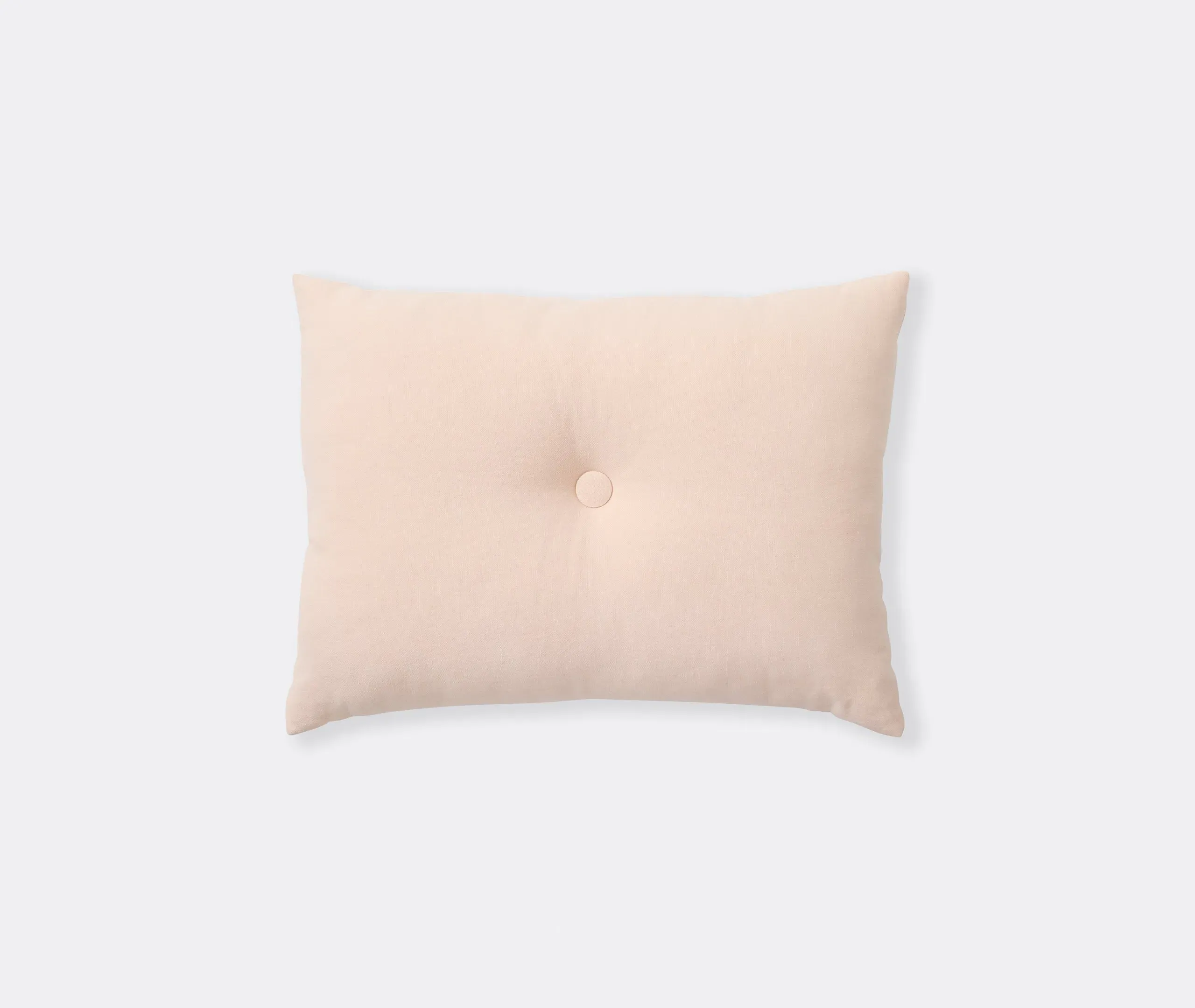 Dot Cushion with Button Detail - Red
