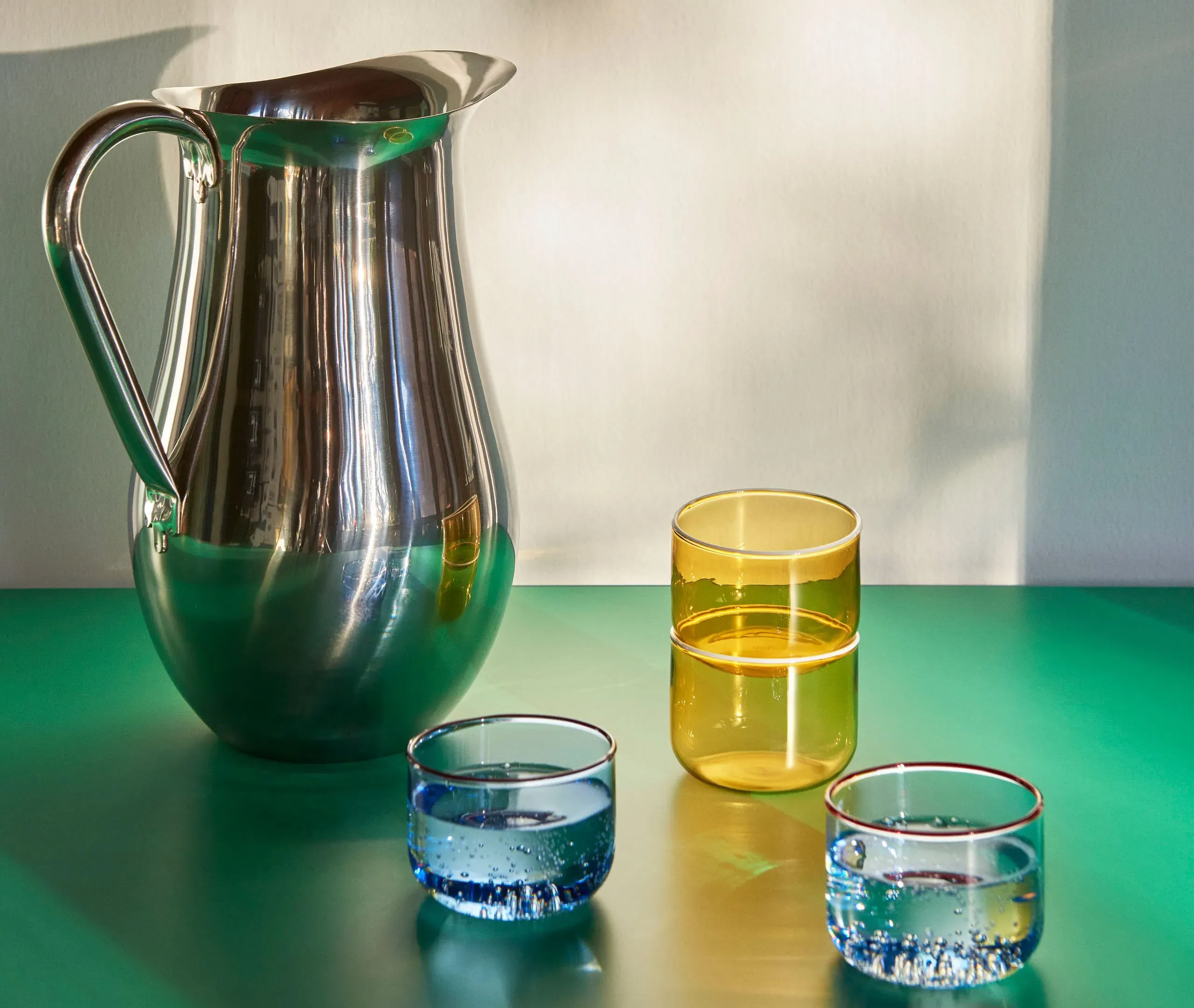 Indian Steel Pitcher No.2 - Silver, Stainless Steel