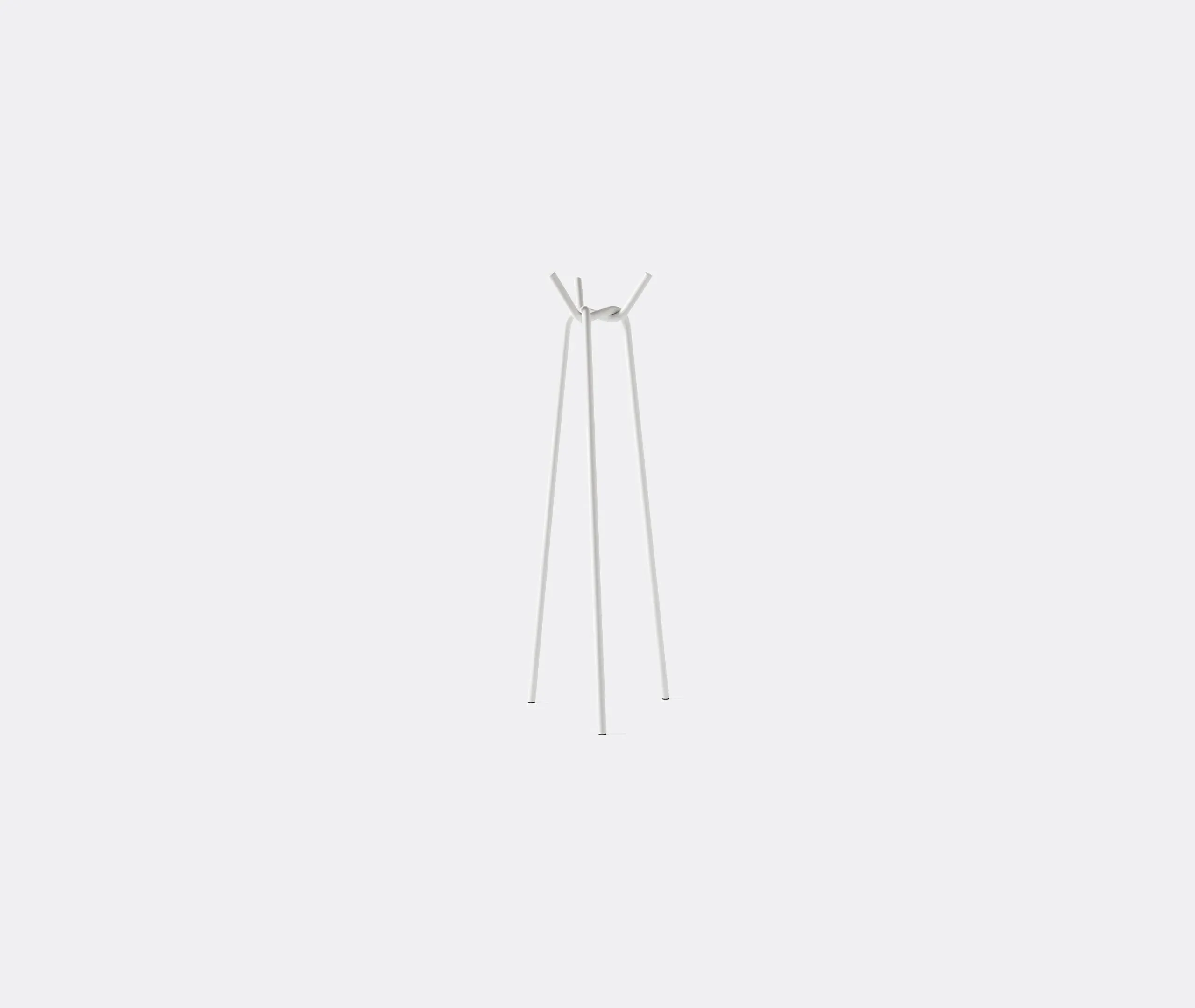 Knit Stand Coat Rack - White, Steel product