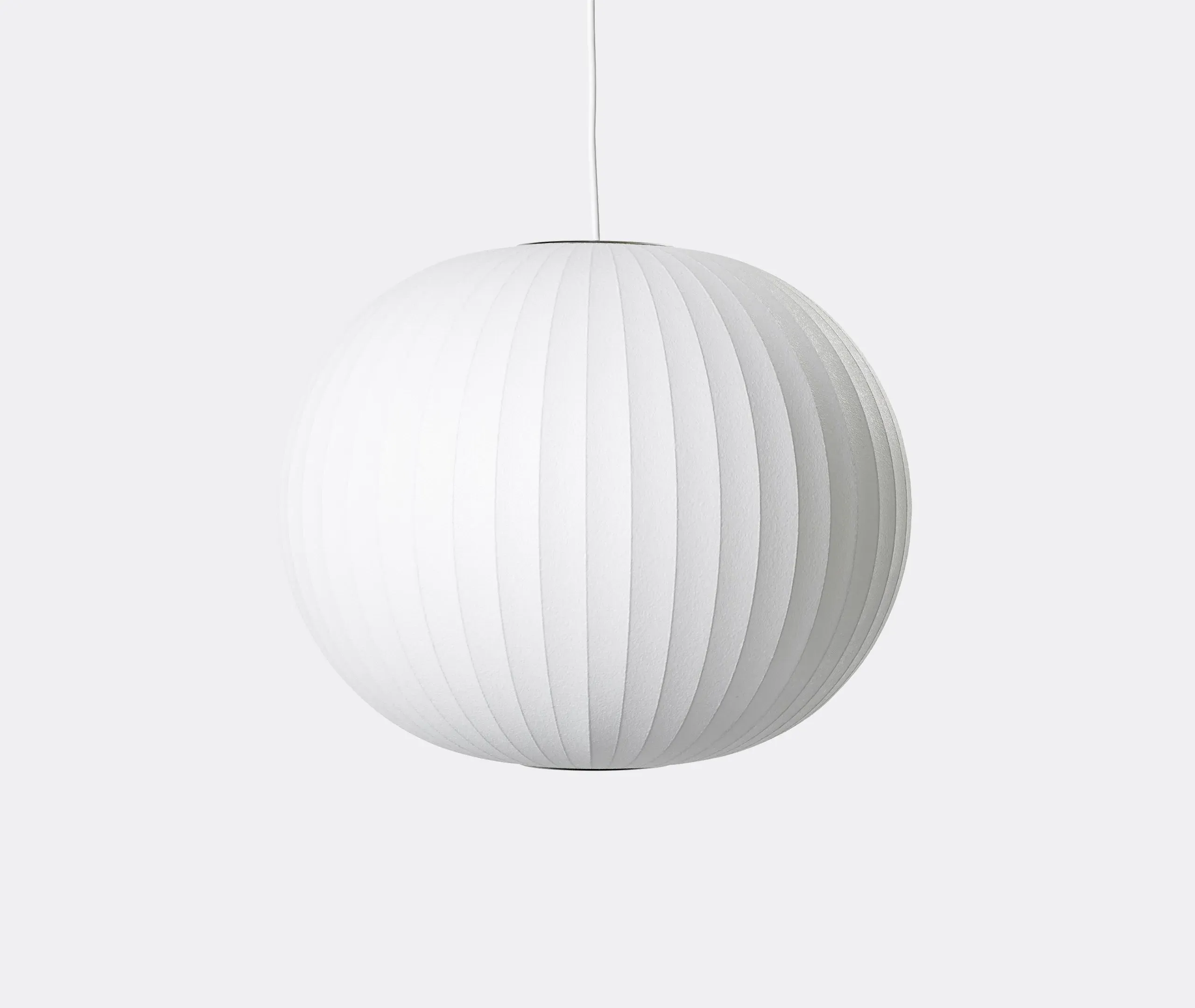 Large Ball Bubble Pendant Light - White