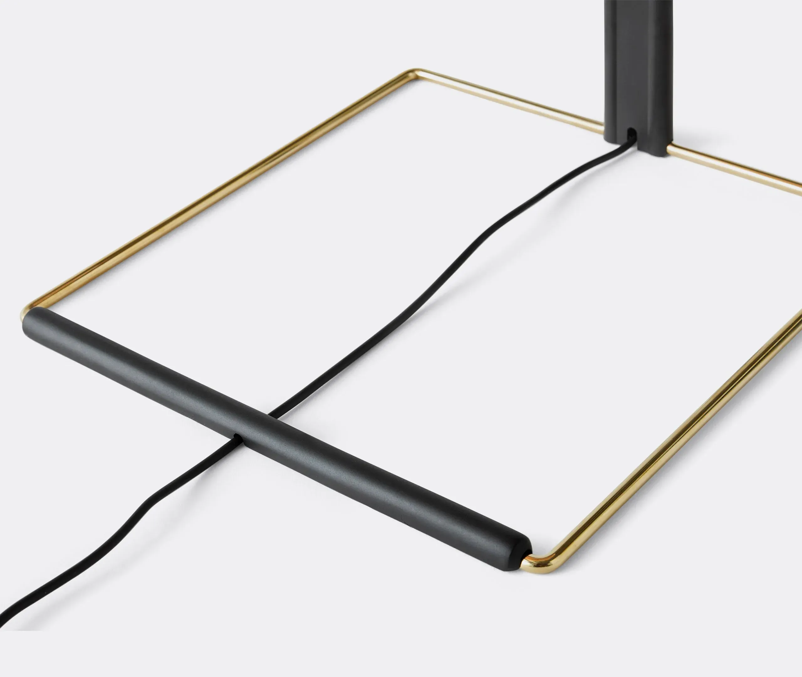 Matin Large Table Lamp - Oxide Red, Cotton