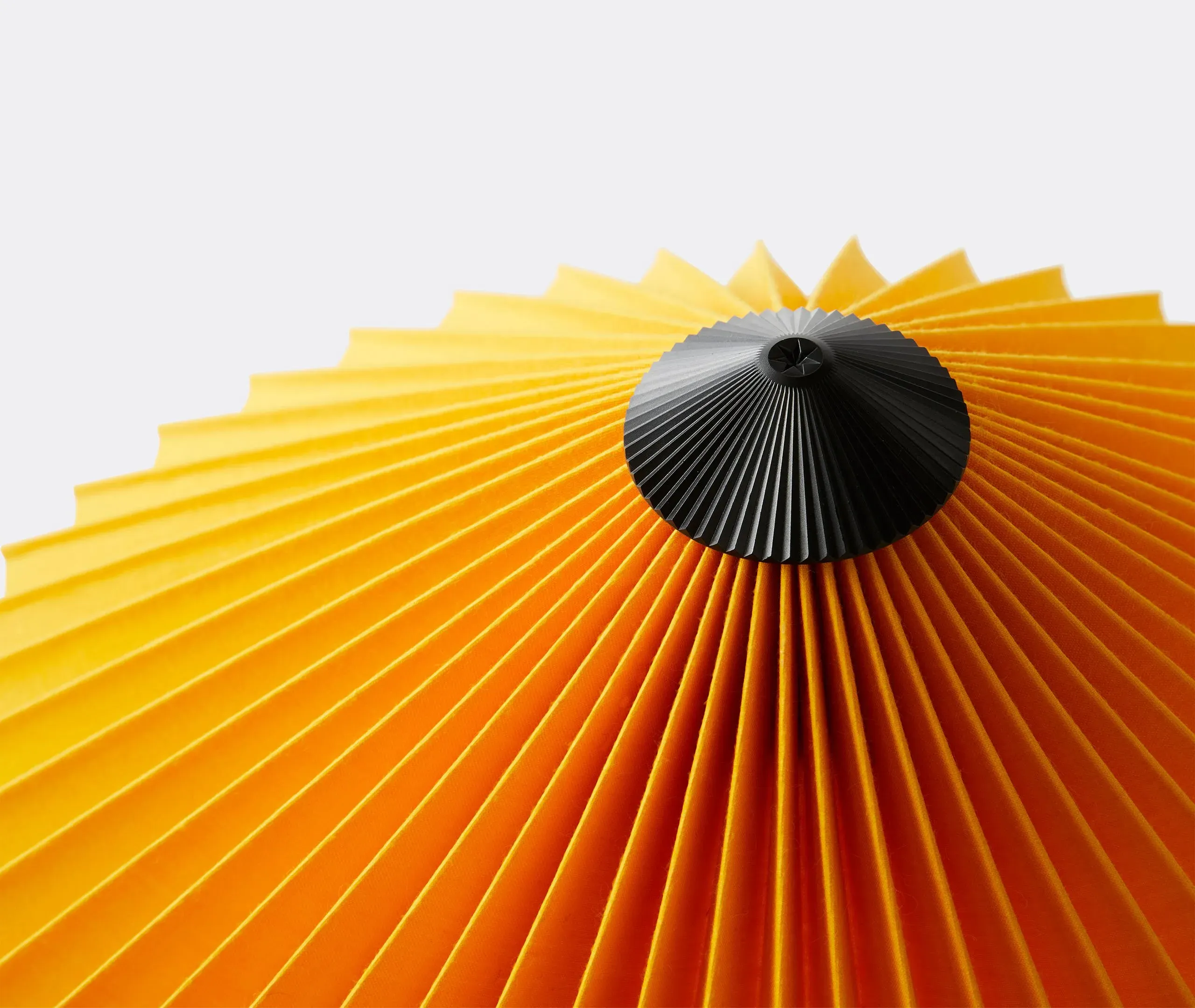 Matin Small Table Lamp - Yellow, Cotton