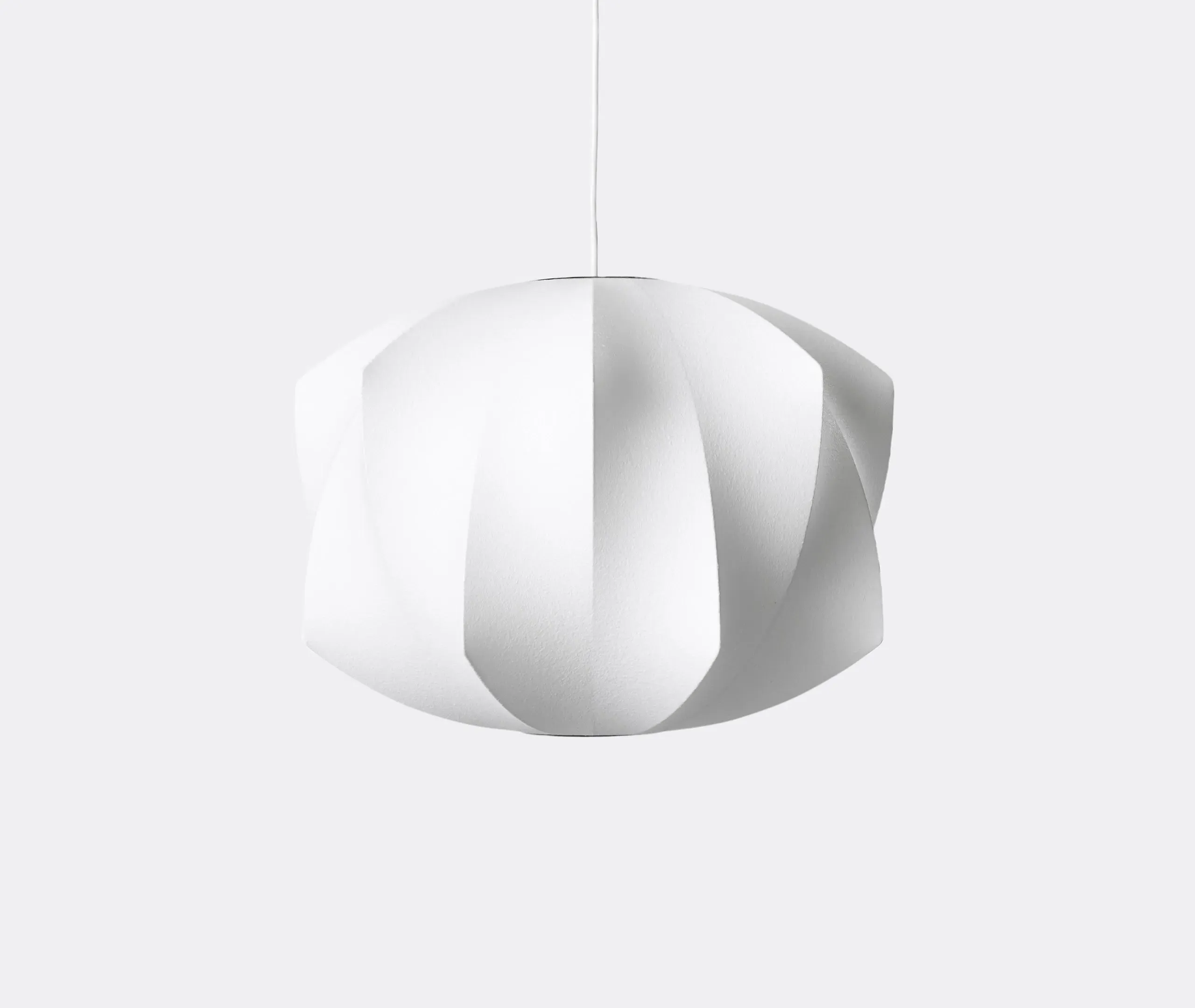 Medium Pear Propeller Pendant Light - White