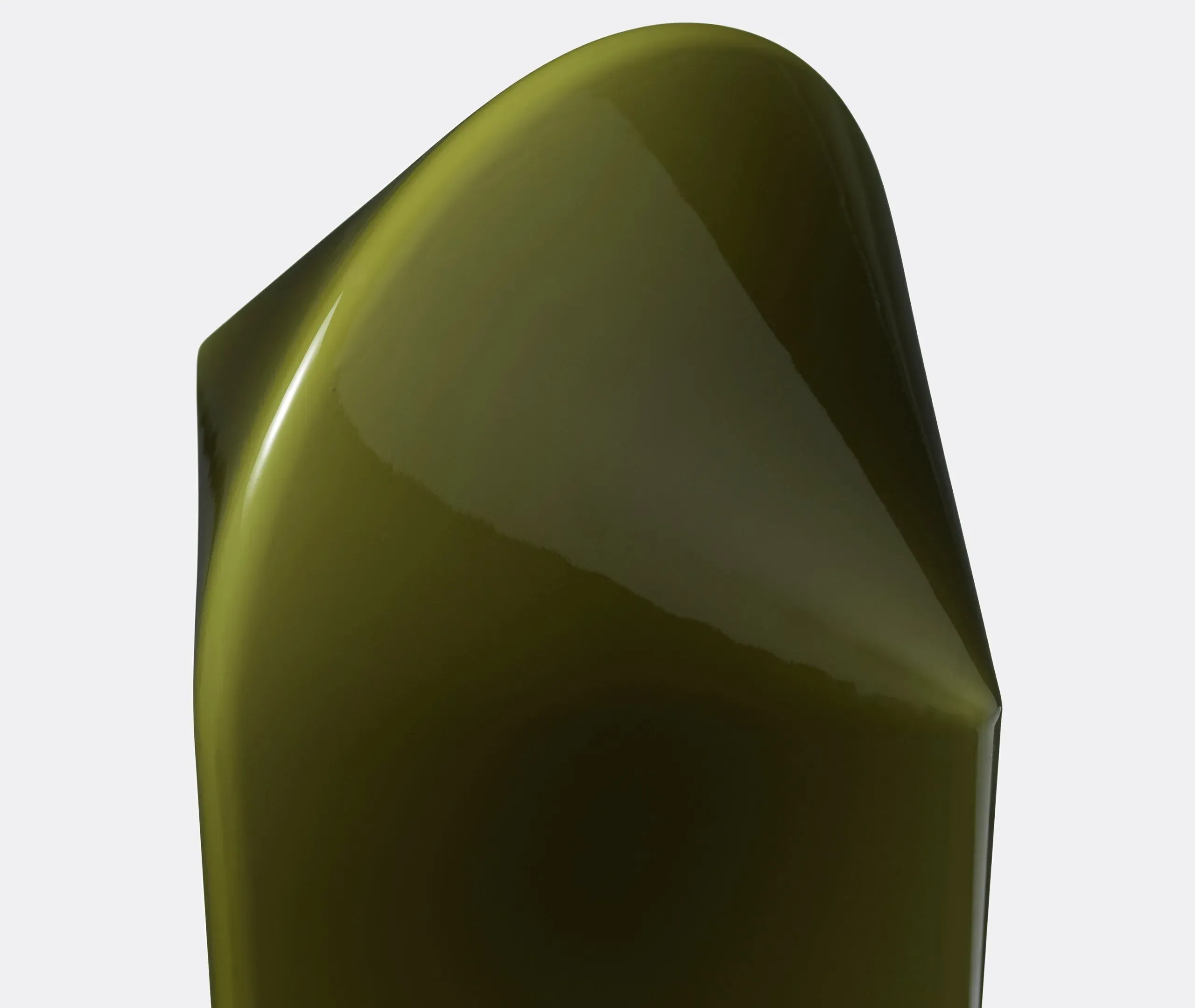 Medium Table Lamp with EU Plug - Green, Glass