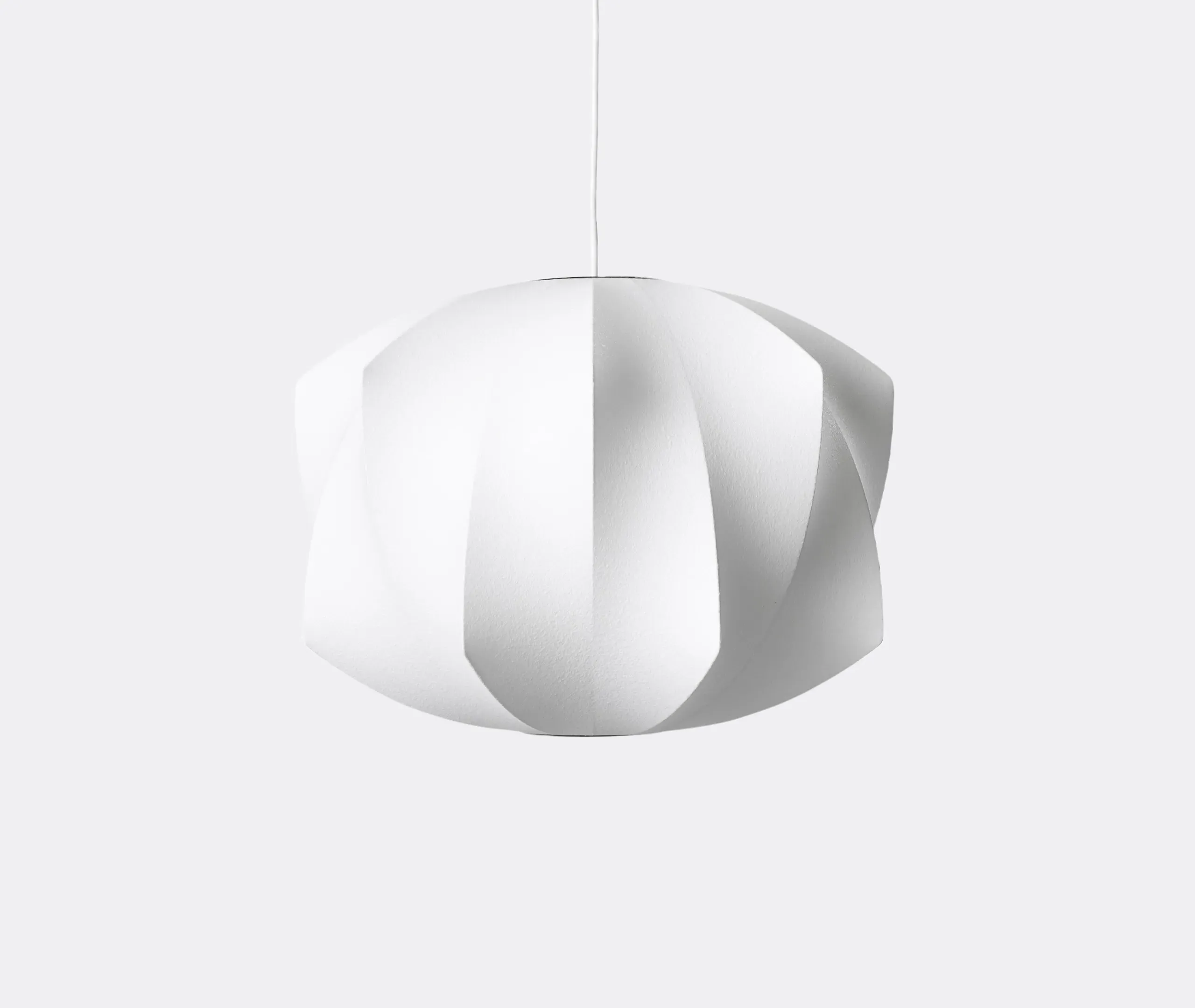 Nelson Pear Propeller Bubble Medium Pendant Light - White