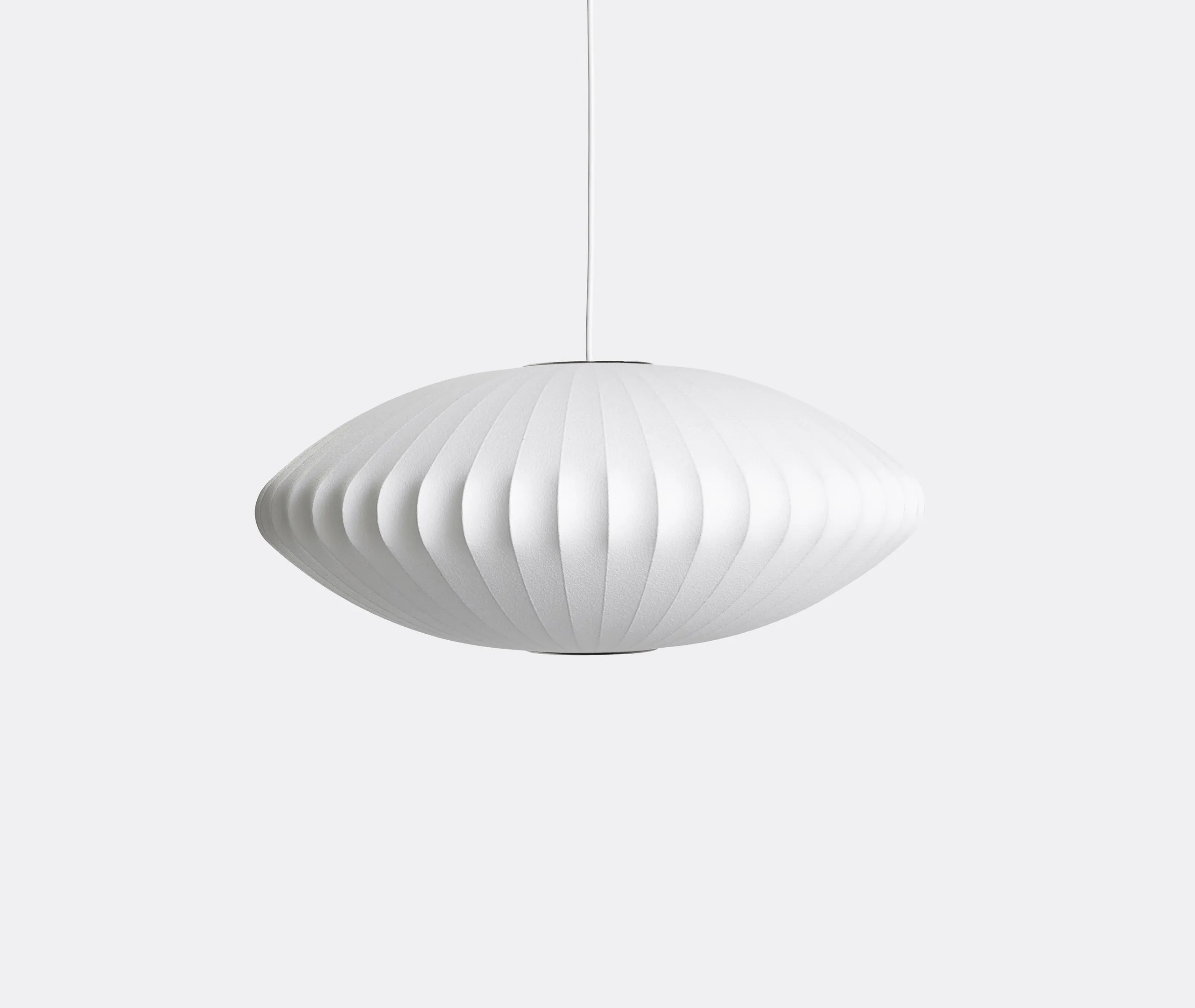 Nelson Saucer Bubble Medium Pendant Light - White image