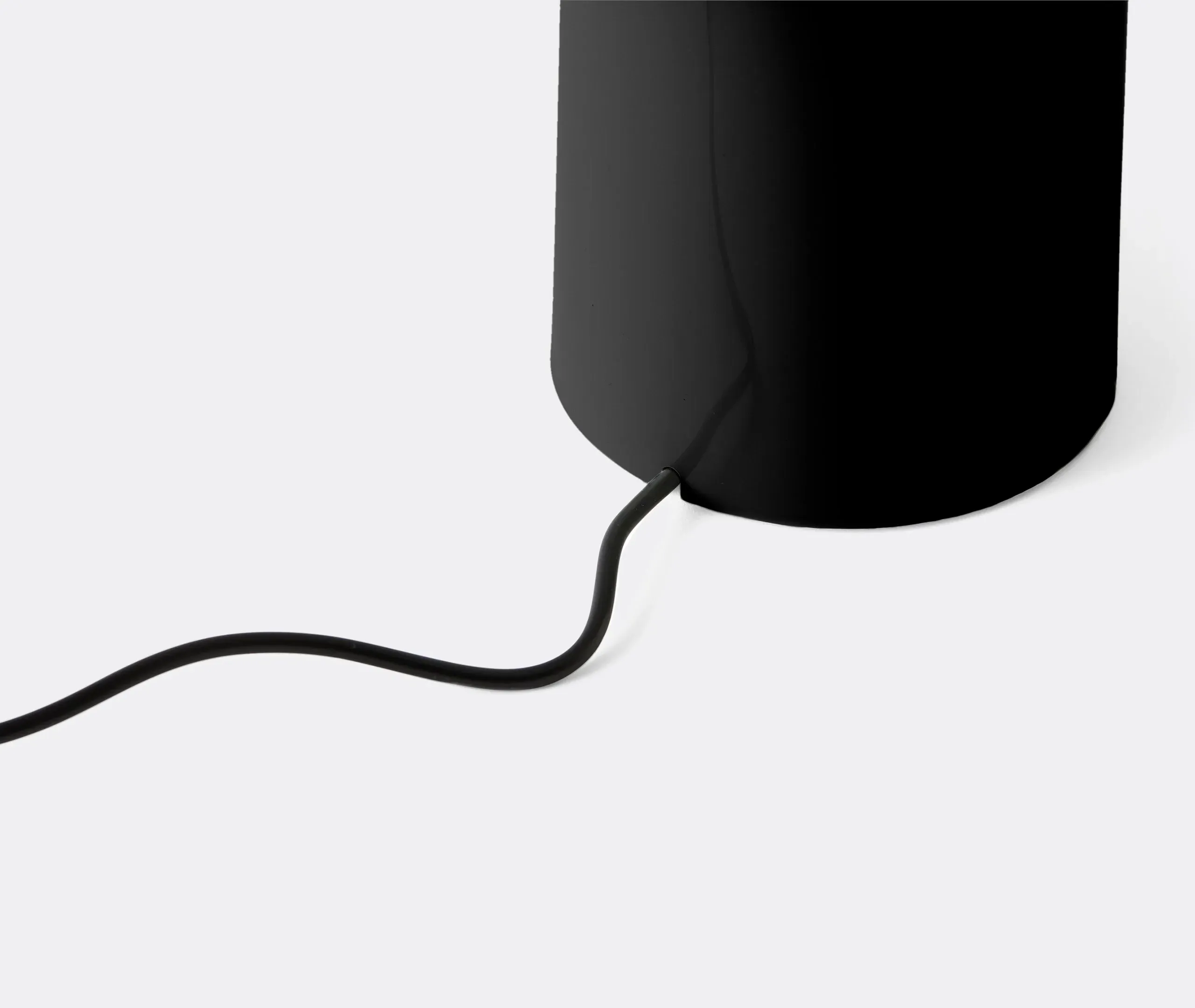 Portable Lamp Battery Operated - Black, Polycarbonate