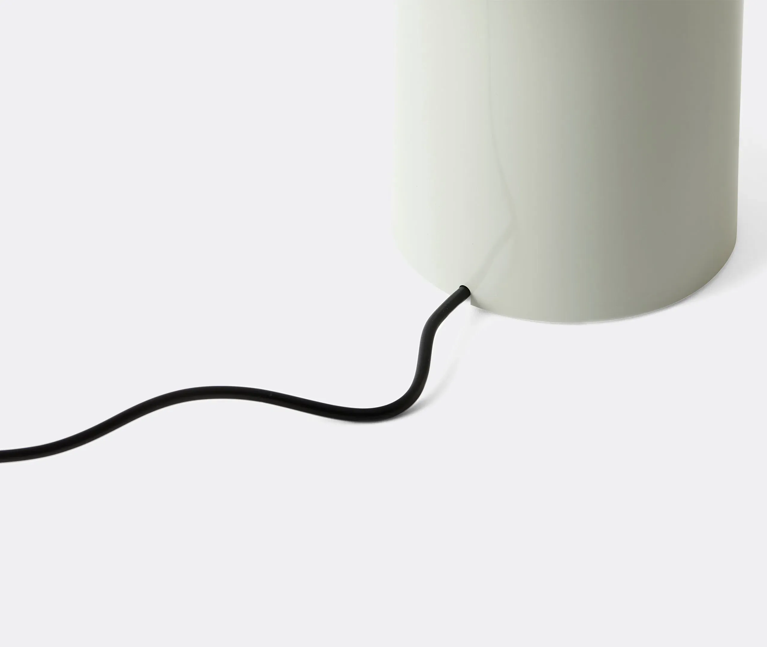 Portable Lamp Battery Operated - Grey, Polycarbonate