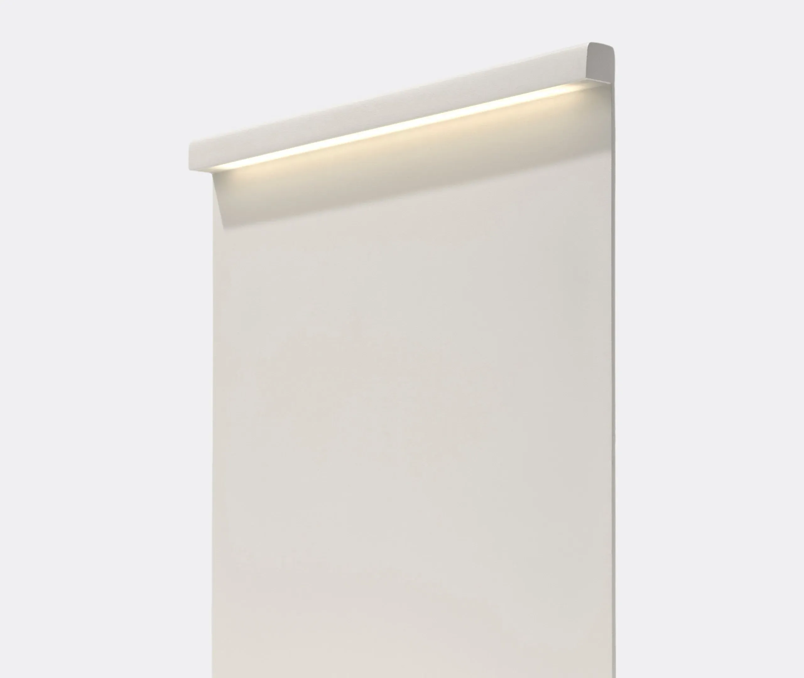 Table Lamp with Downlight - Cream, Steel