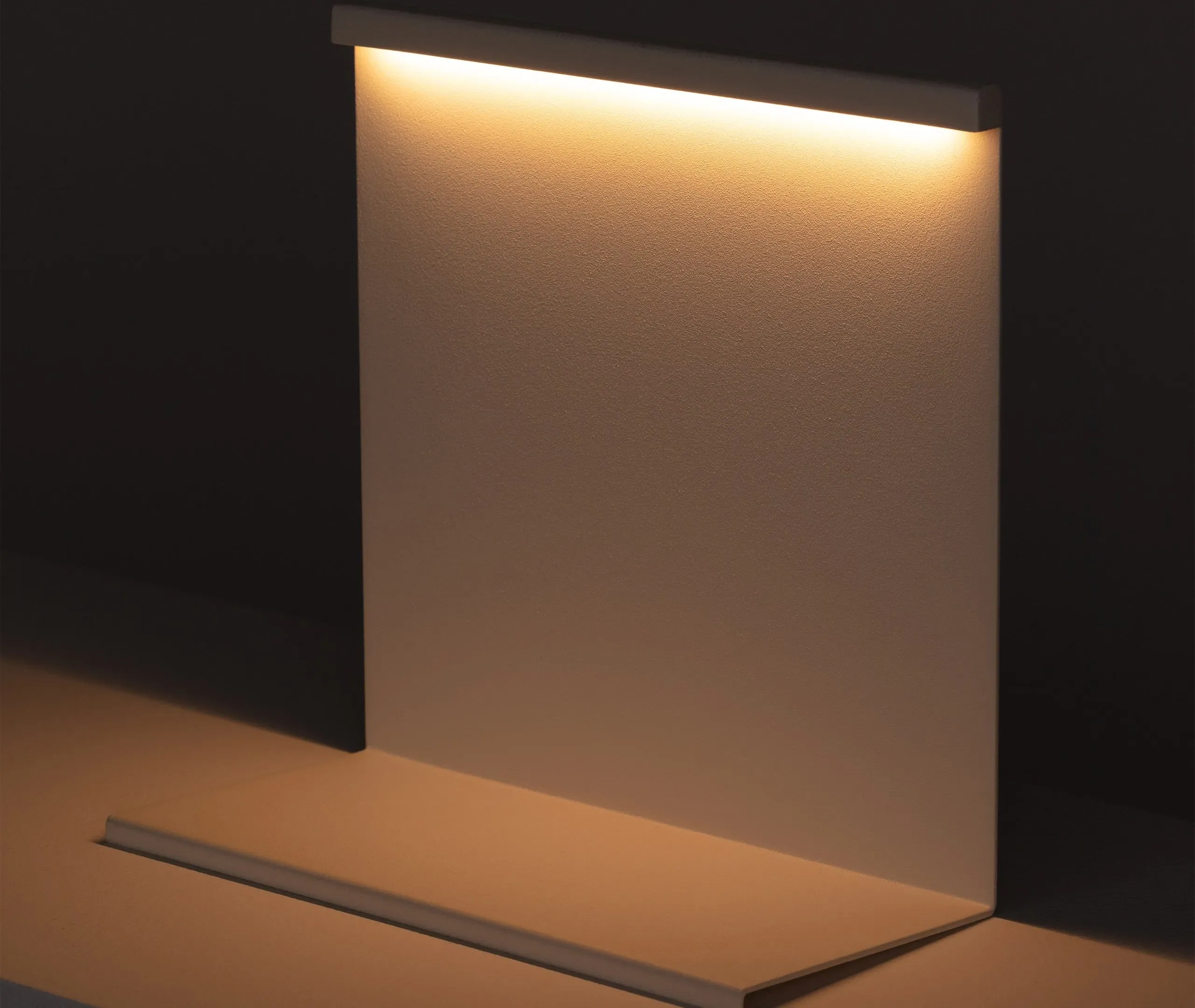 Table Lamp with Downlight - Cream, Steel