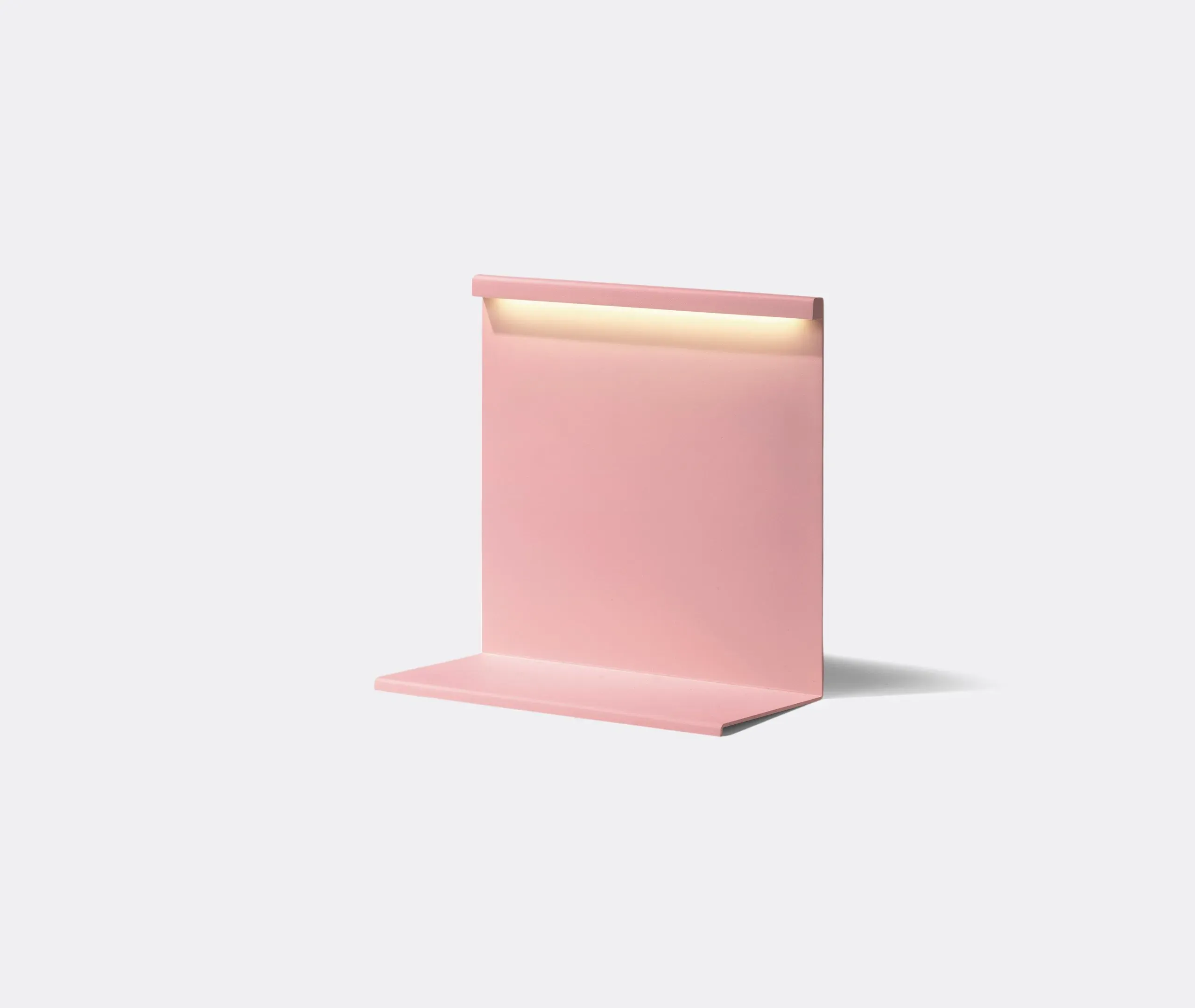 Table Lamp with Downlight - Pink, Steel