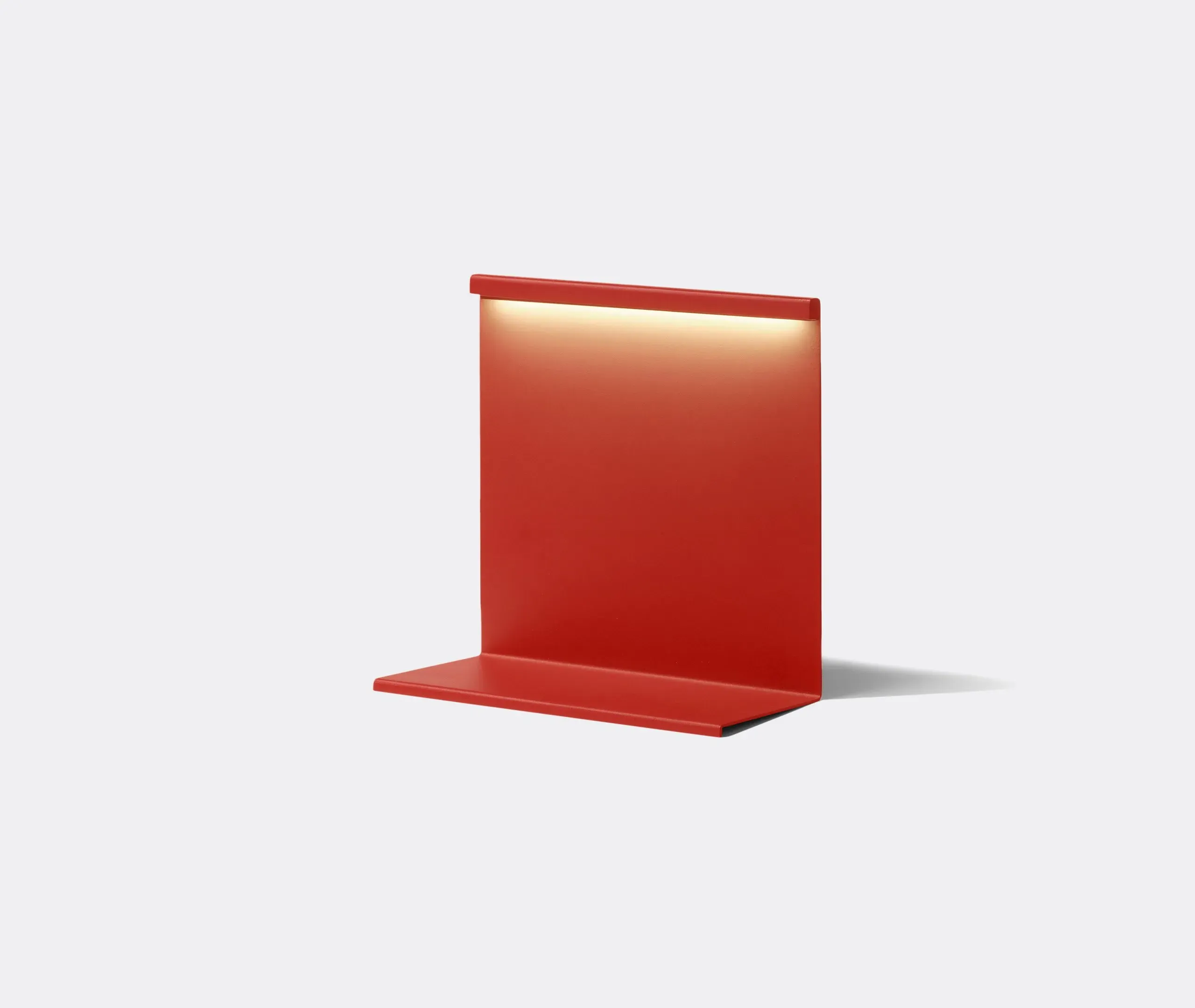 Table Lamp with Downlight - Red, Steel