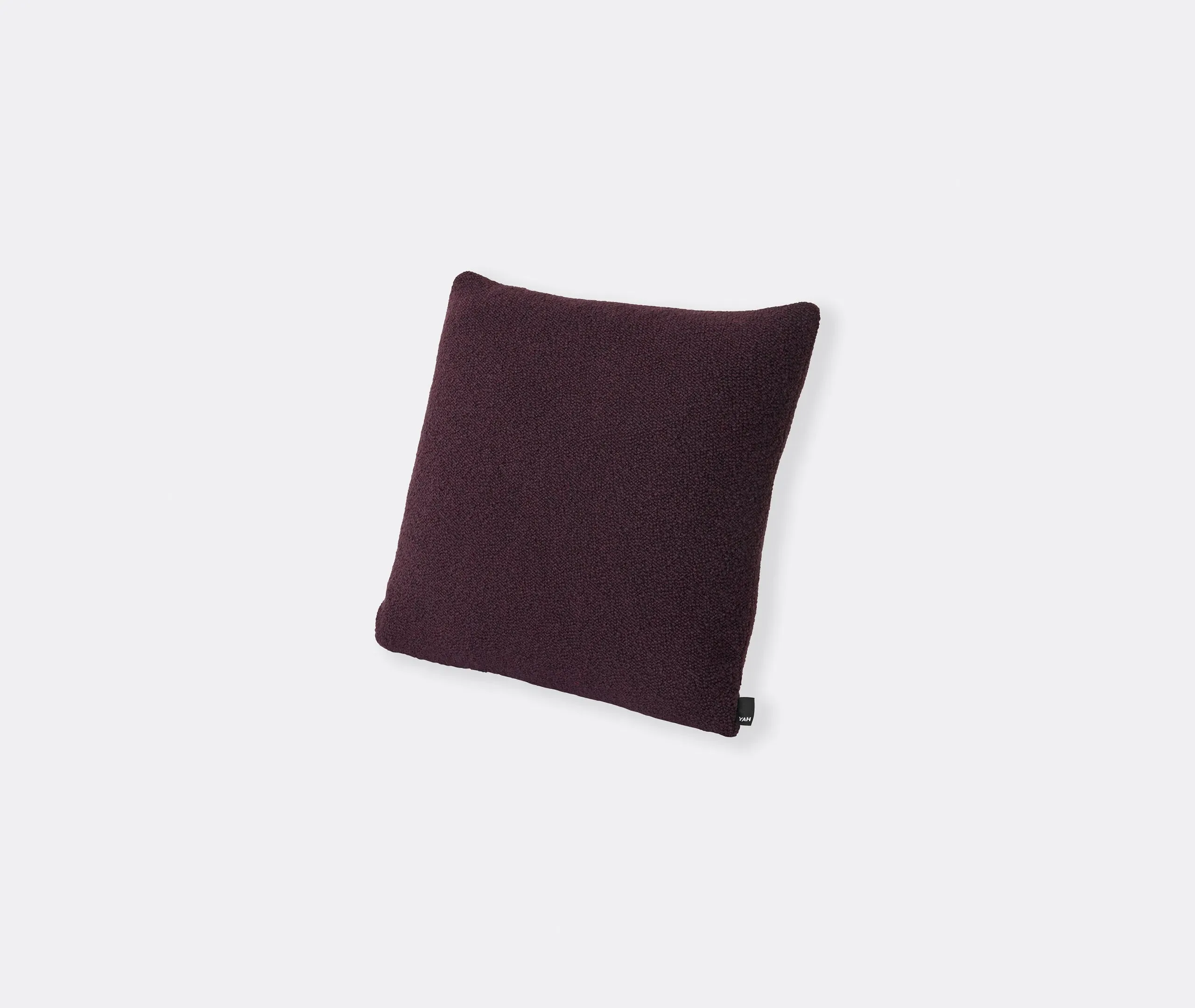 Texture Cushion - Burgundy, Bouclé image
