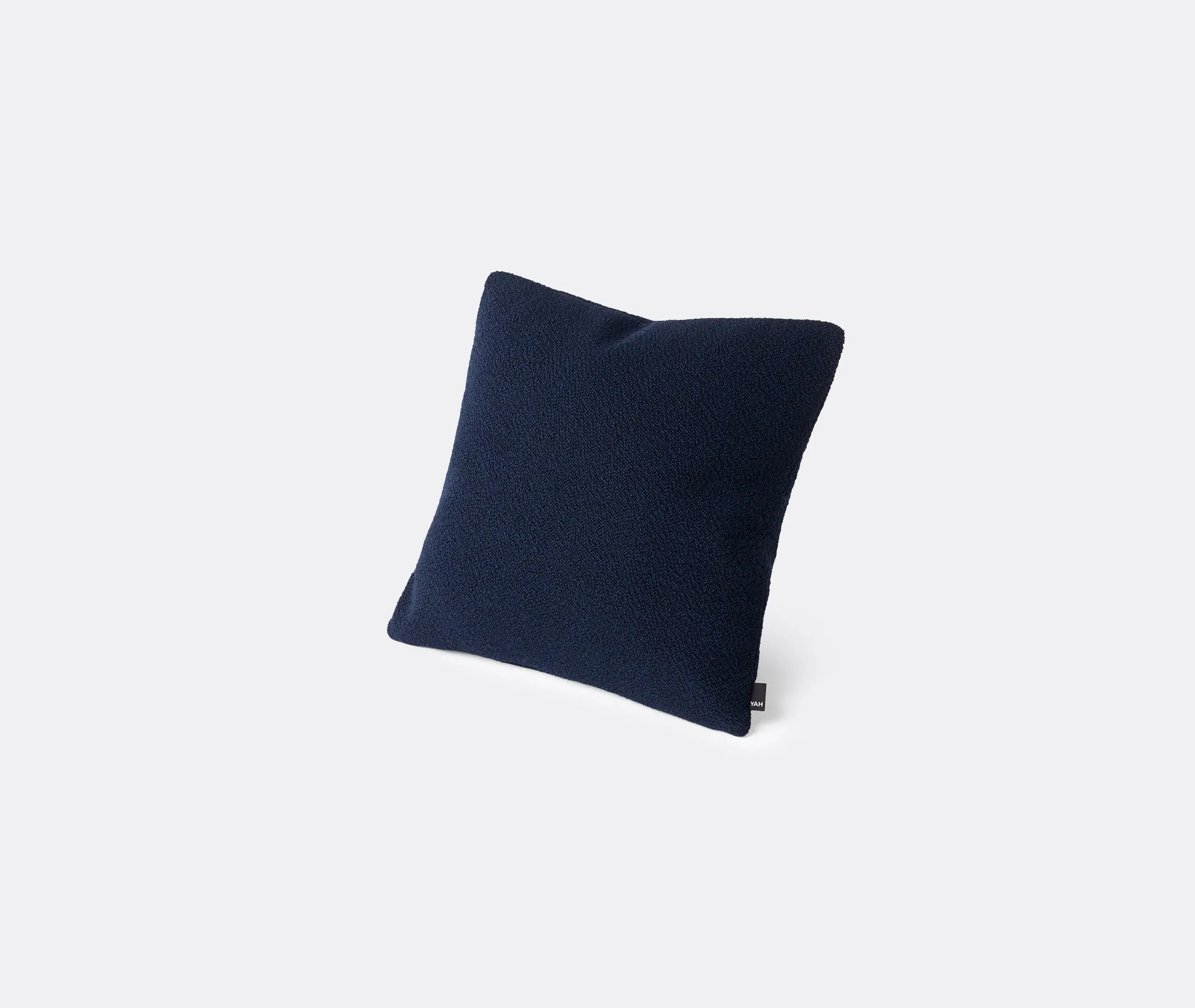 Texture Cushion - Dark Blue, Bouclé
