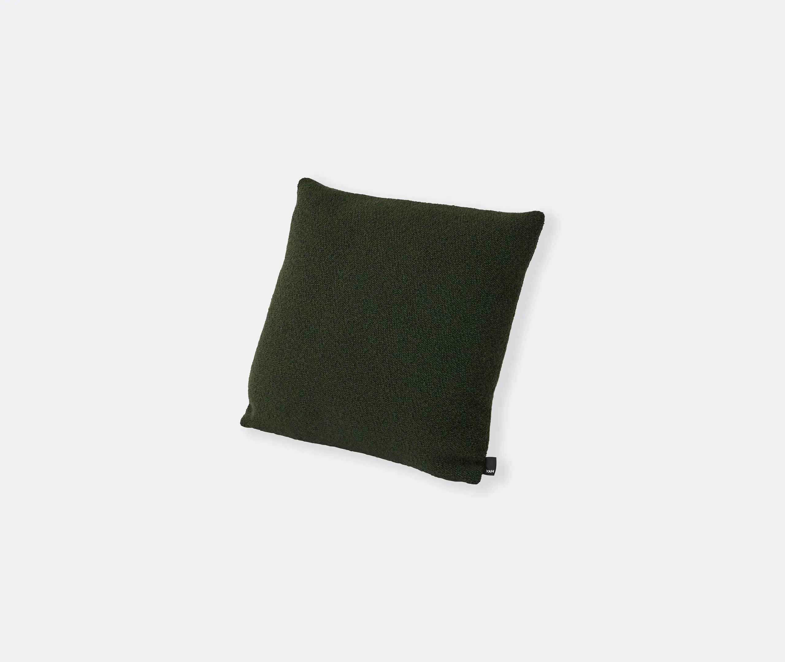 Texture Cushion - Dark Green, Bouclé