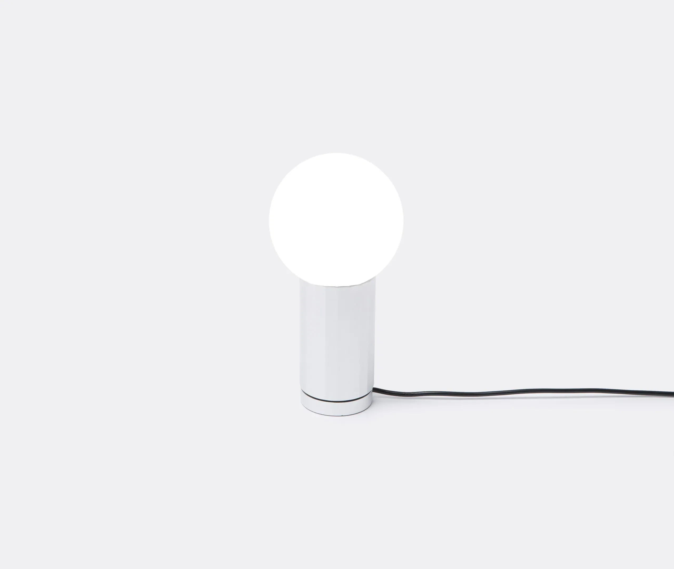 Turn On Table Lamp with Dimmer - Aluminium