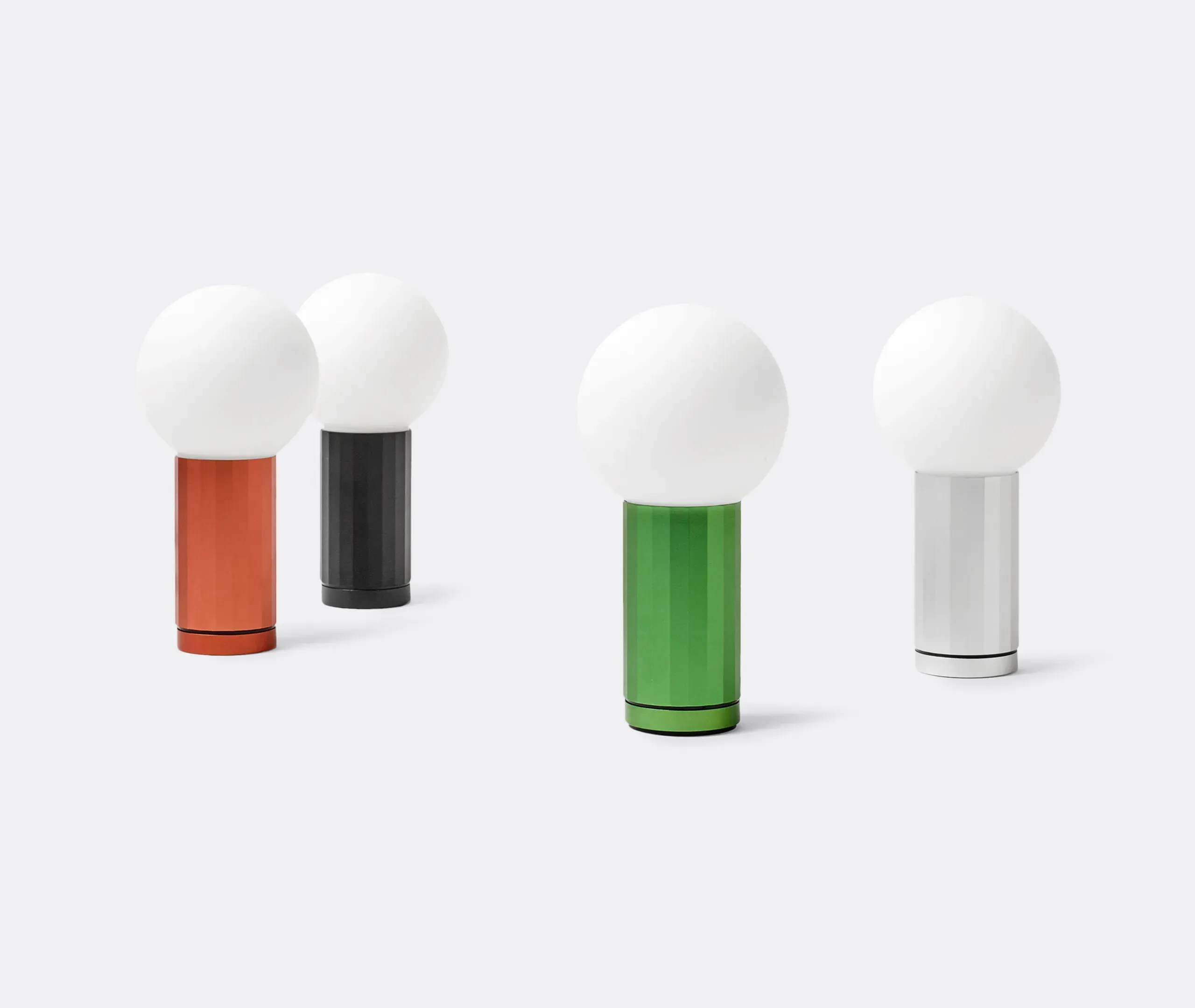 Turn On Table Lamp with Dimmer - Aluminium