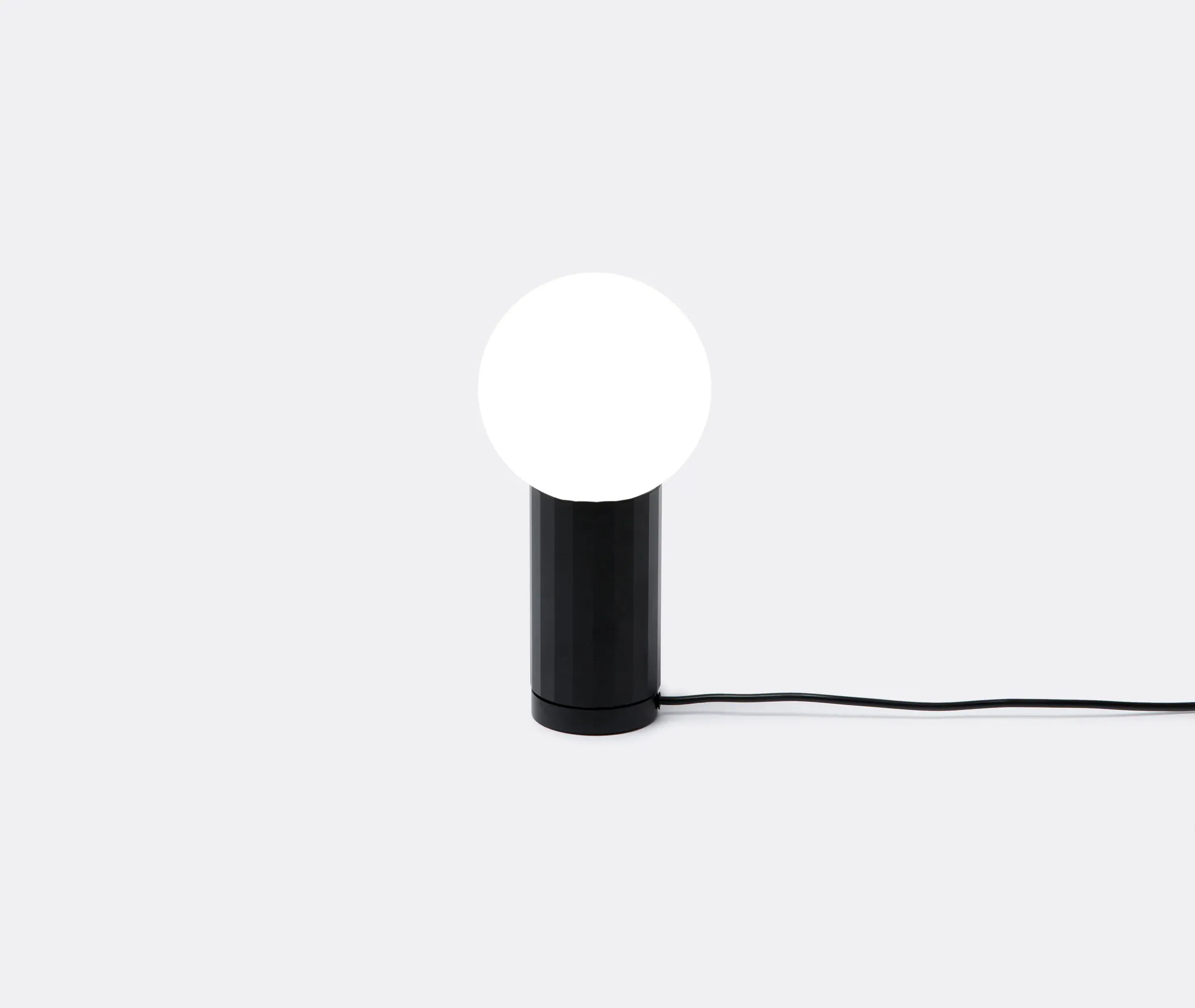 Turn On Table Lamp with Dimmer - Black, Aluminium