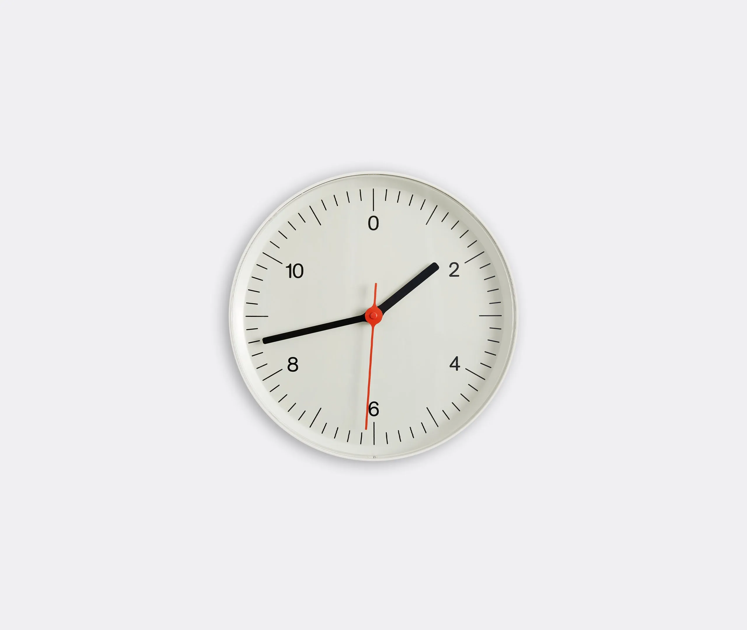 Wall Clock with Analog Display - White image