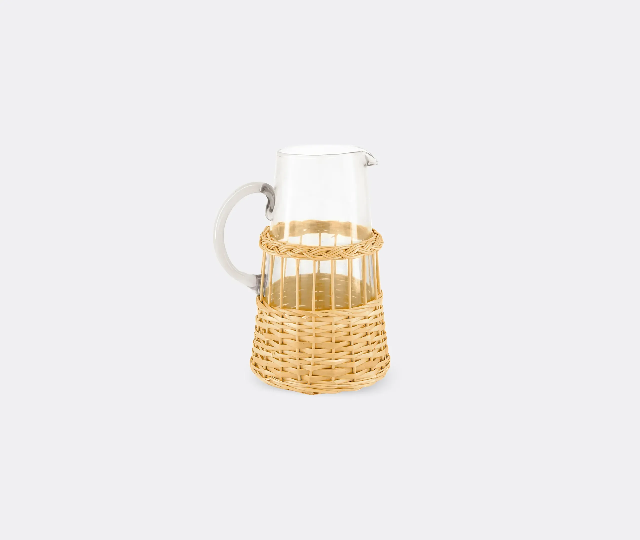 Vitória Jug - Beige, Wicker product