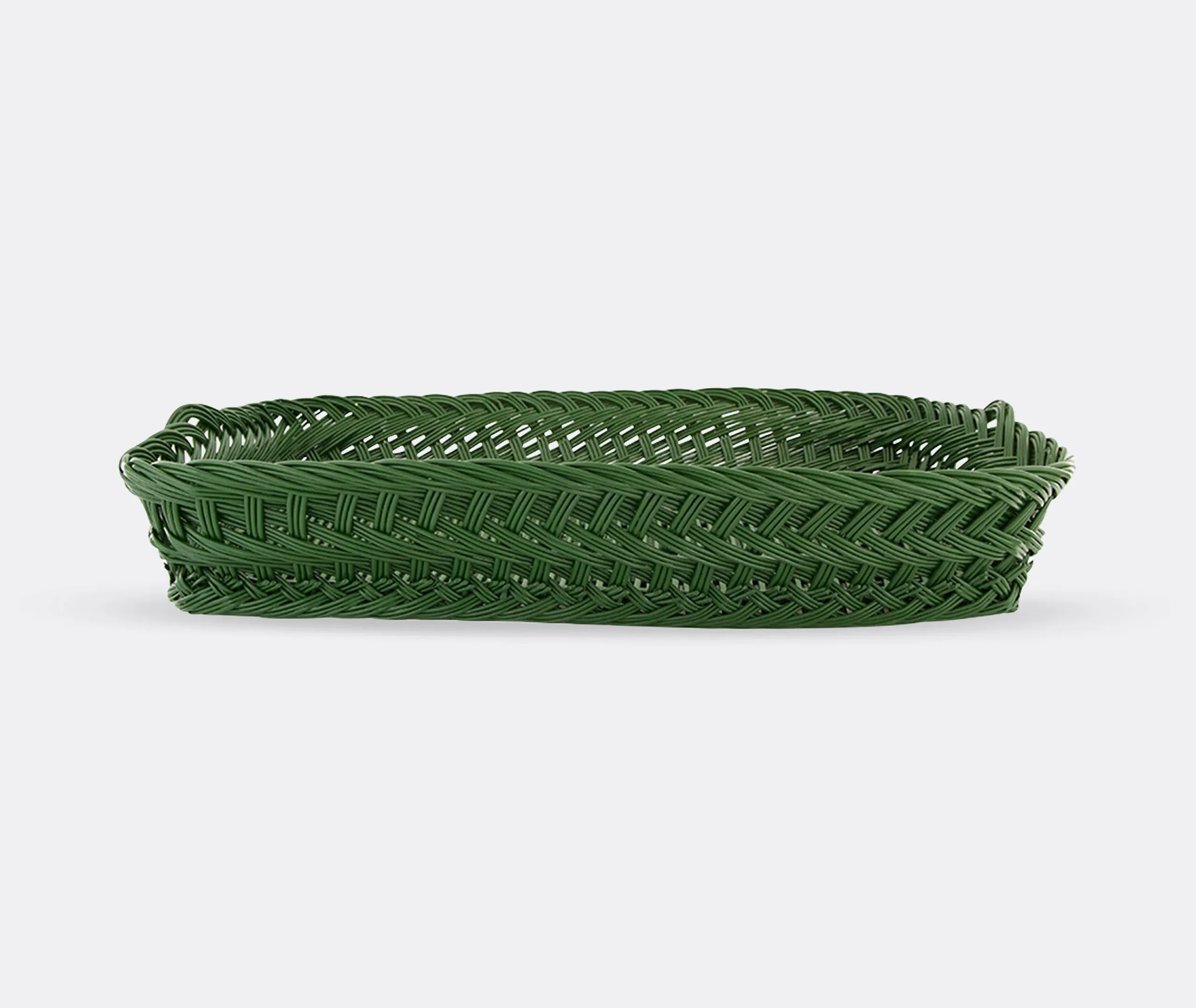 Vitória Serving Tray - Green, Wicker