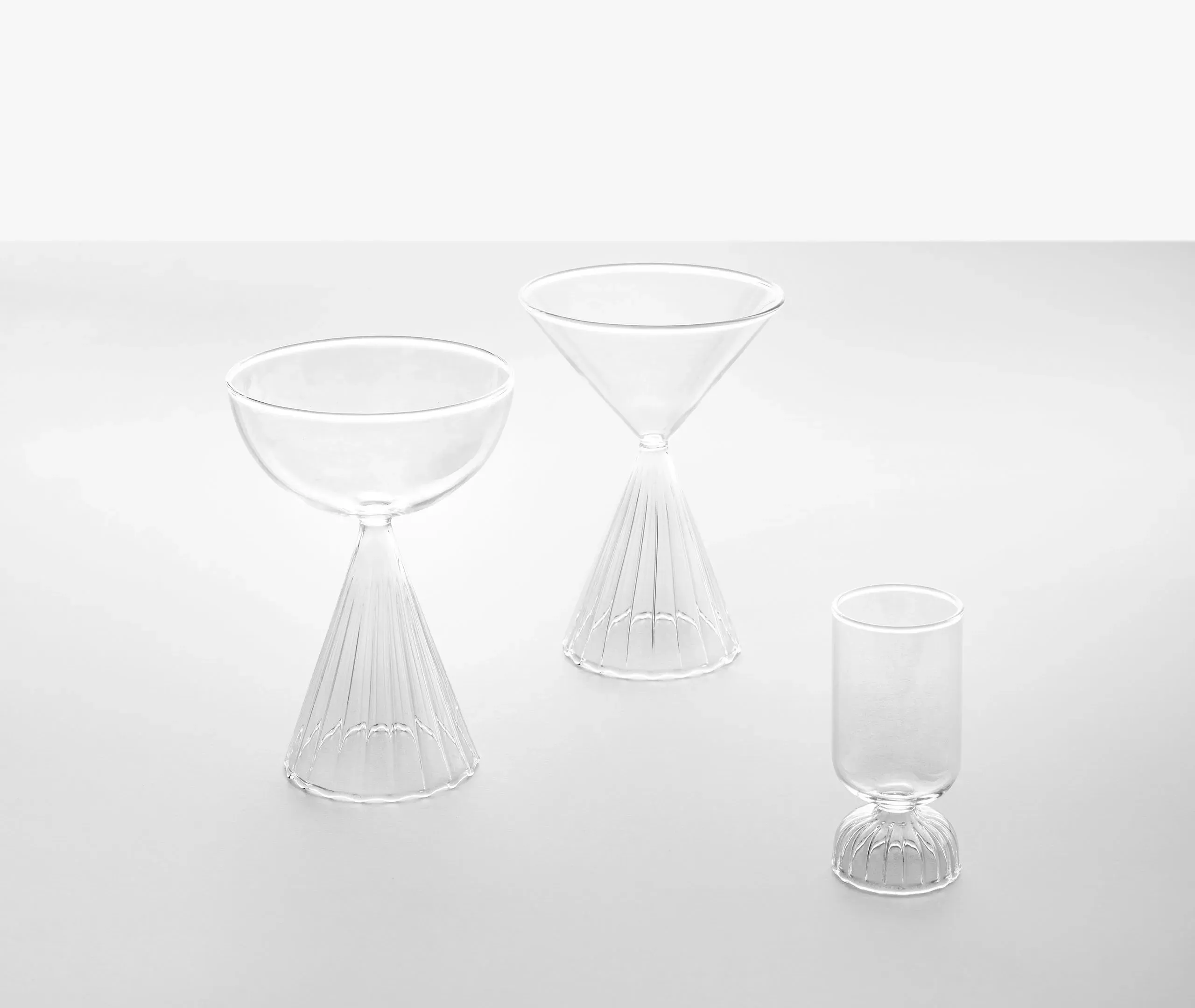 6-Piece Shot Glass Set - Clear, Borosilicate