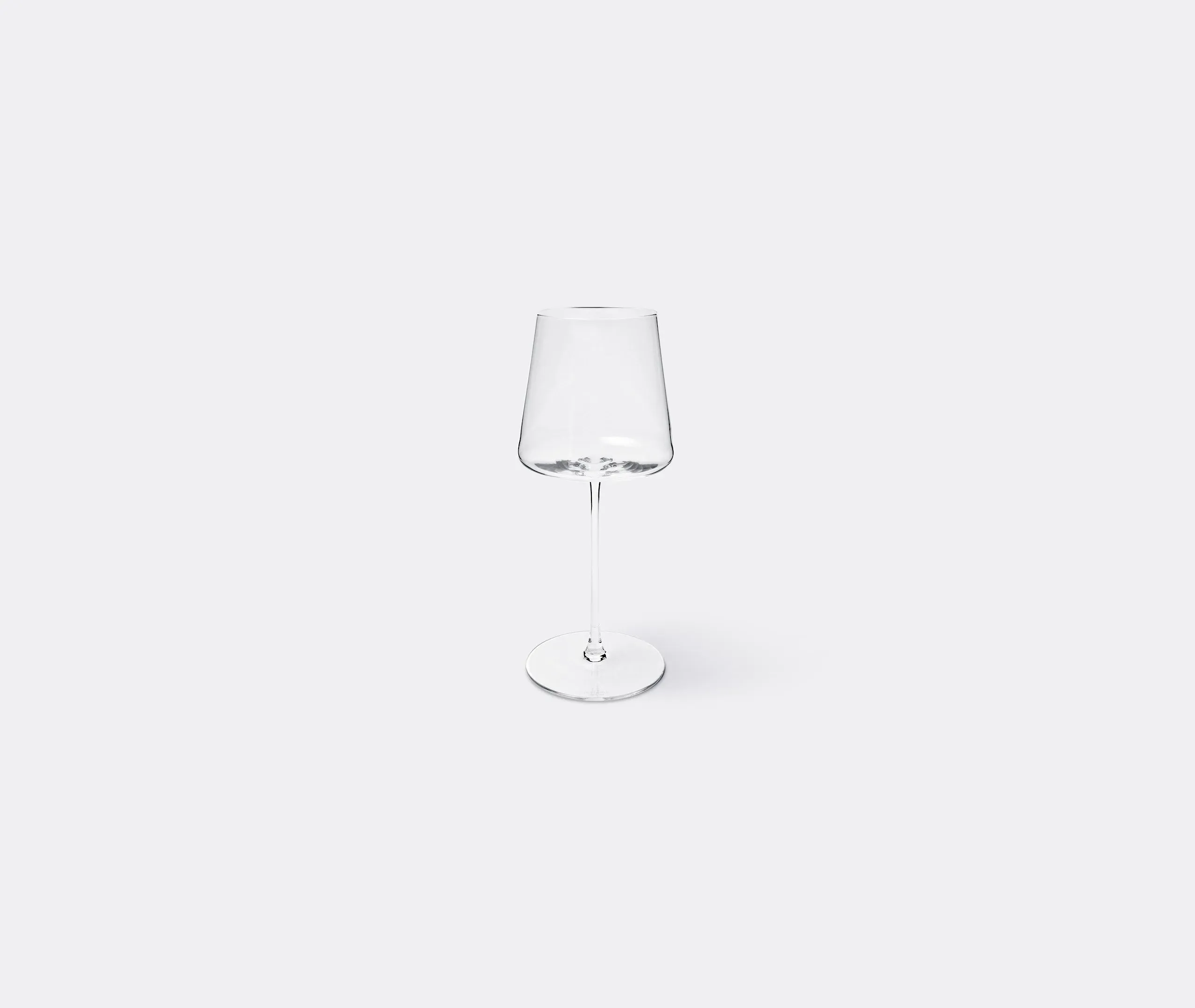 6-Piece Stemmed Water Glass Set - Clear Glass