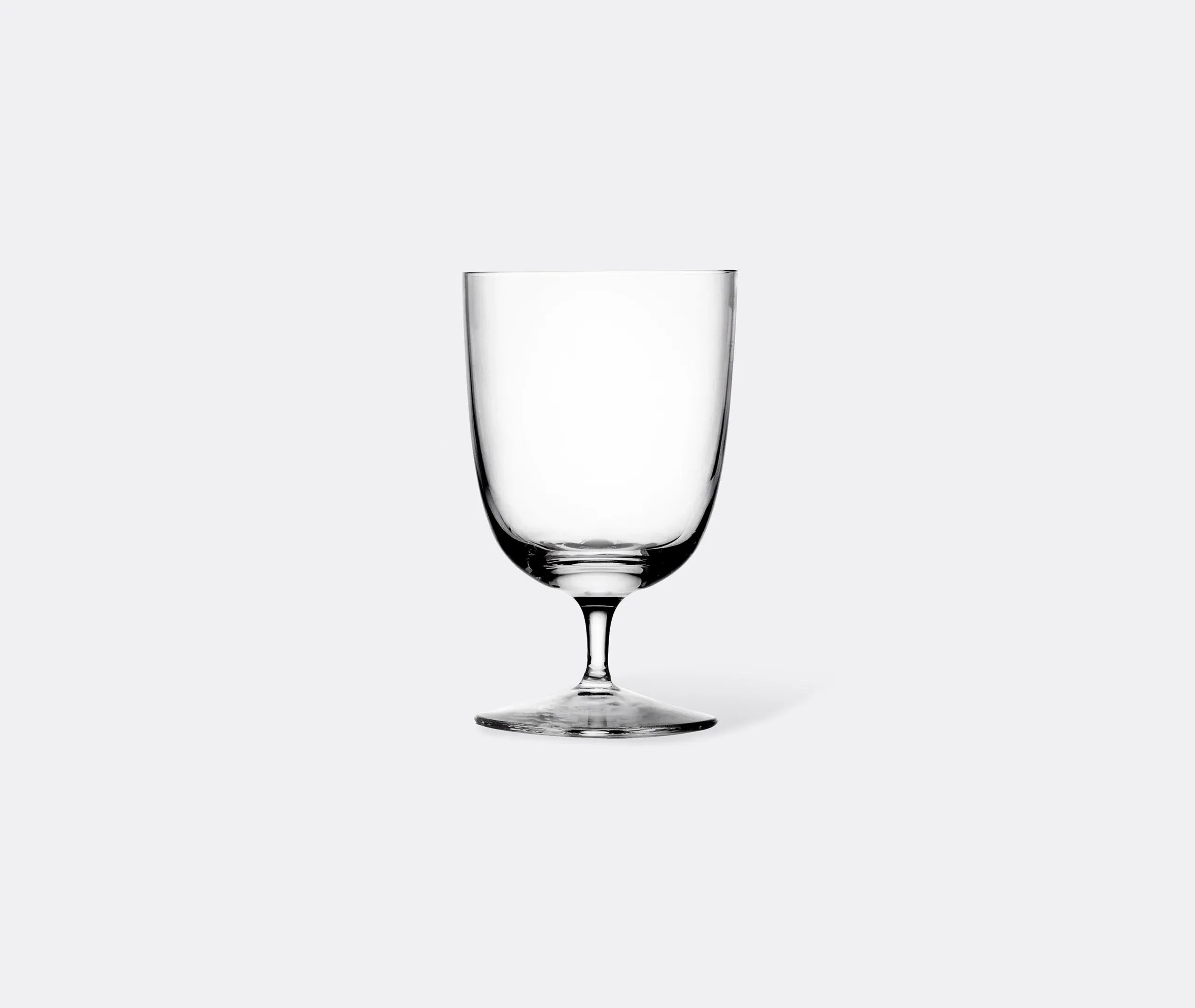 6-Piece Water Glass Set - Clear, Crystal