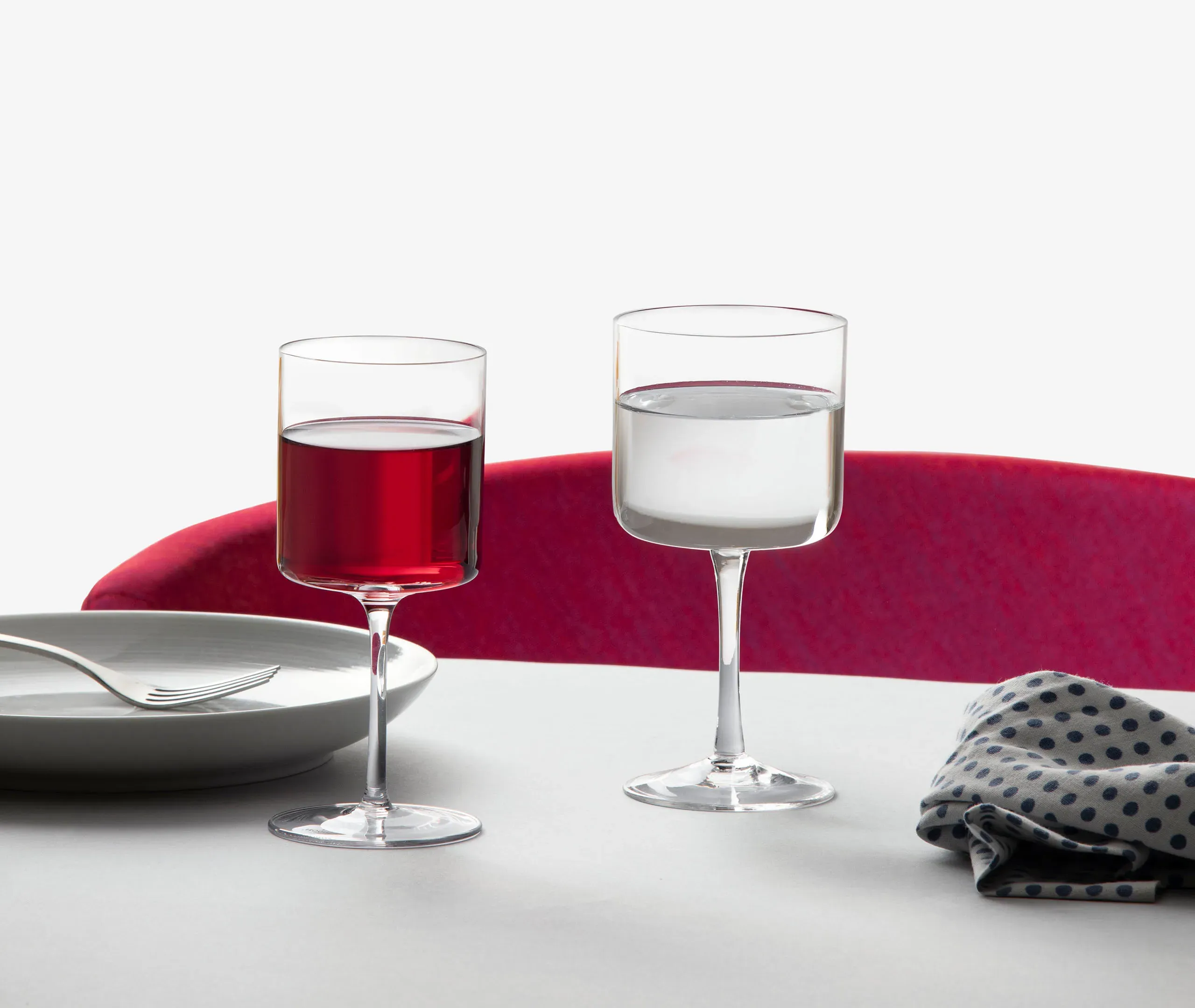 Amalfi Water Glass Set of Six - Clear