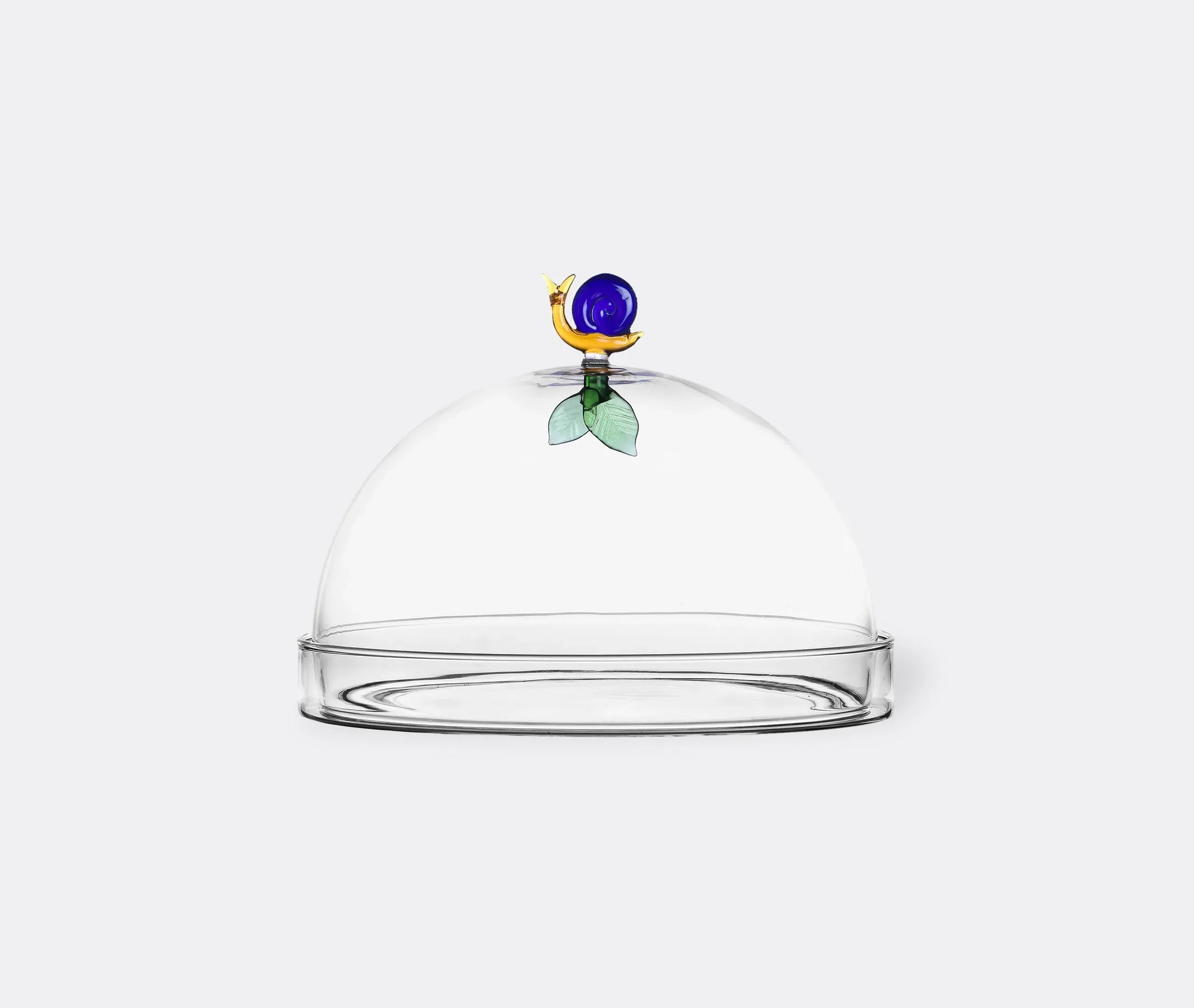 Animal Farm Snail Glass Dome with Dish - Multicolor, Borosilicate product