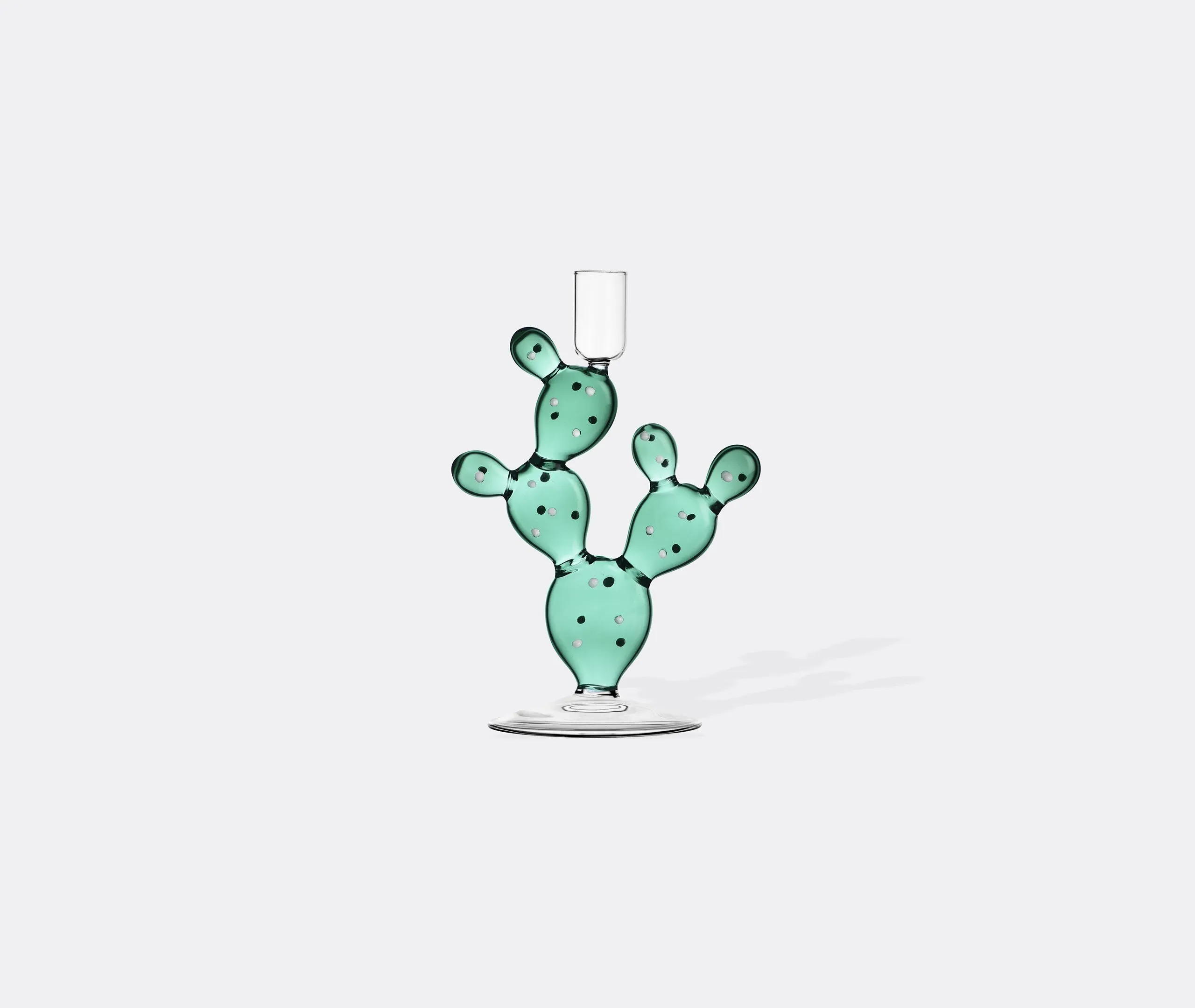 Cactus Candleholder - Multicolor, Borosilicate Glass image