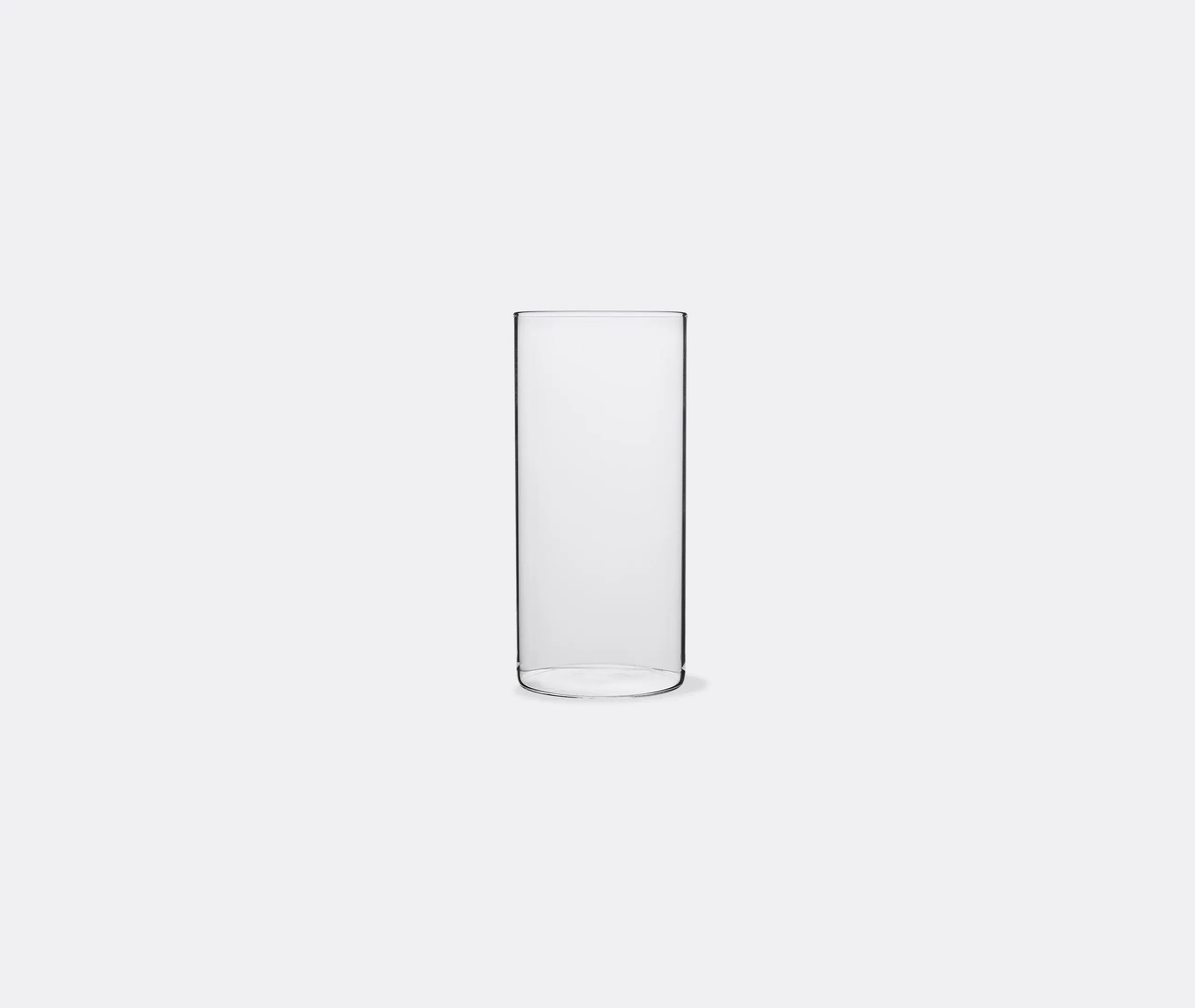 Cilindro Longdrink Glass Set of Four - Transparent