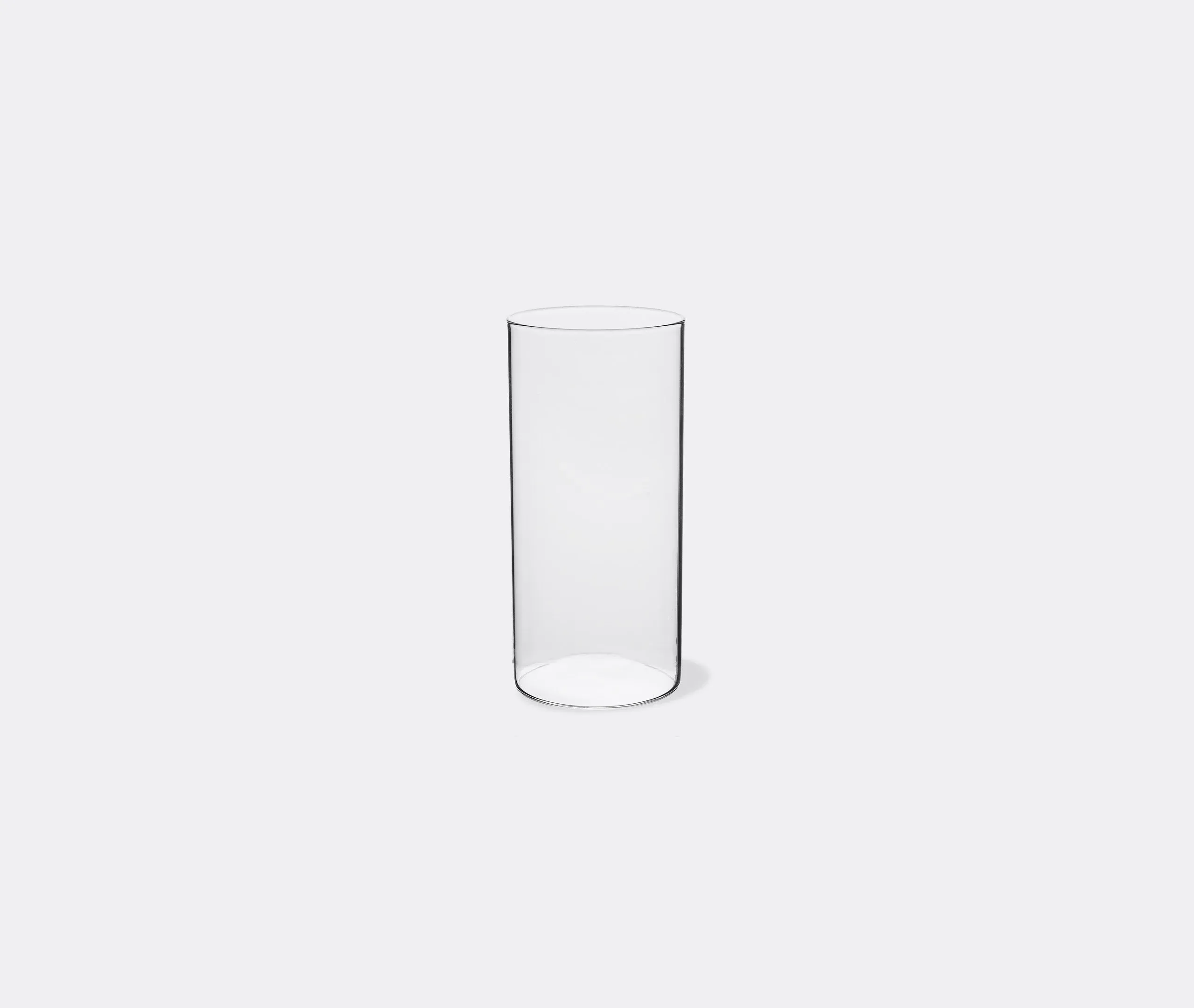 Cilindro Longdrink Glass Set of Four - Transparent