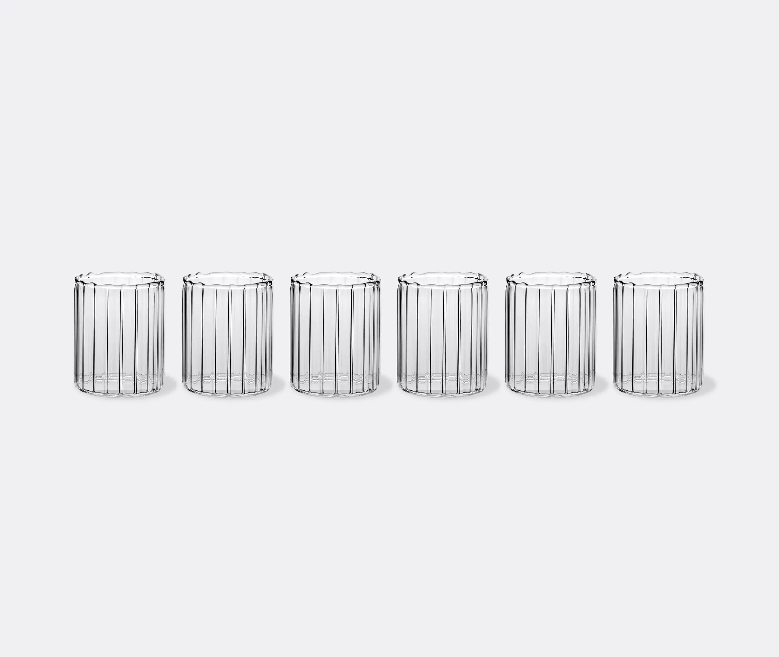 Laguna Set of 6 Wine Glasses - Transparent, Borosilicate Glass product