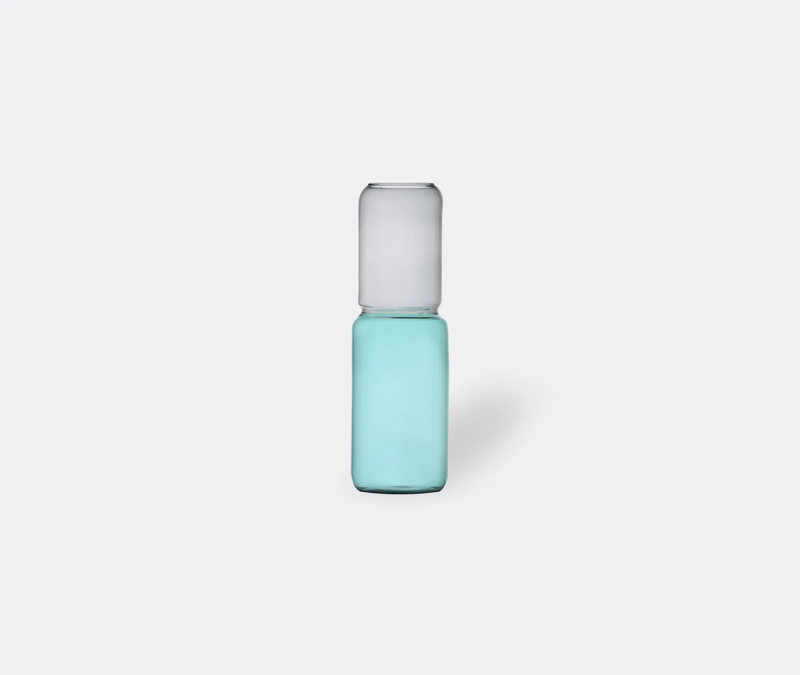 Medium Vase - Blue Grey, Borosilicate Glass image