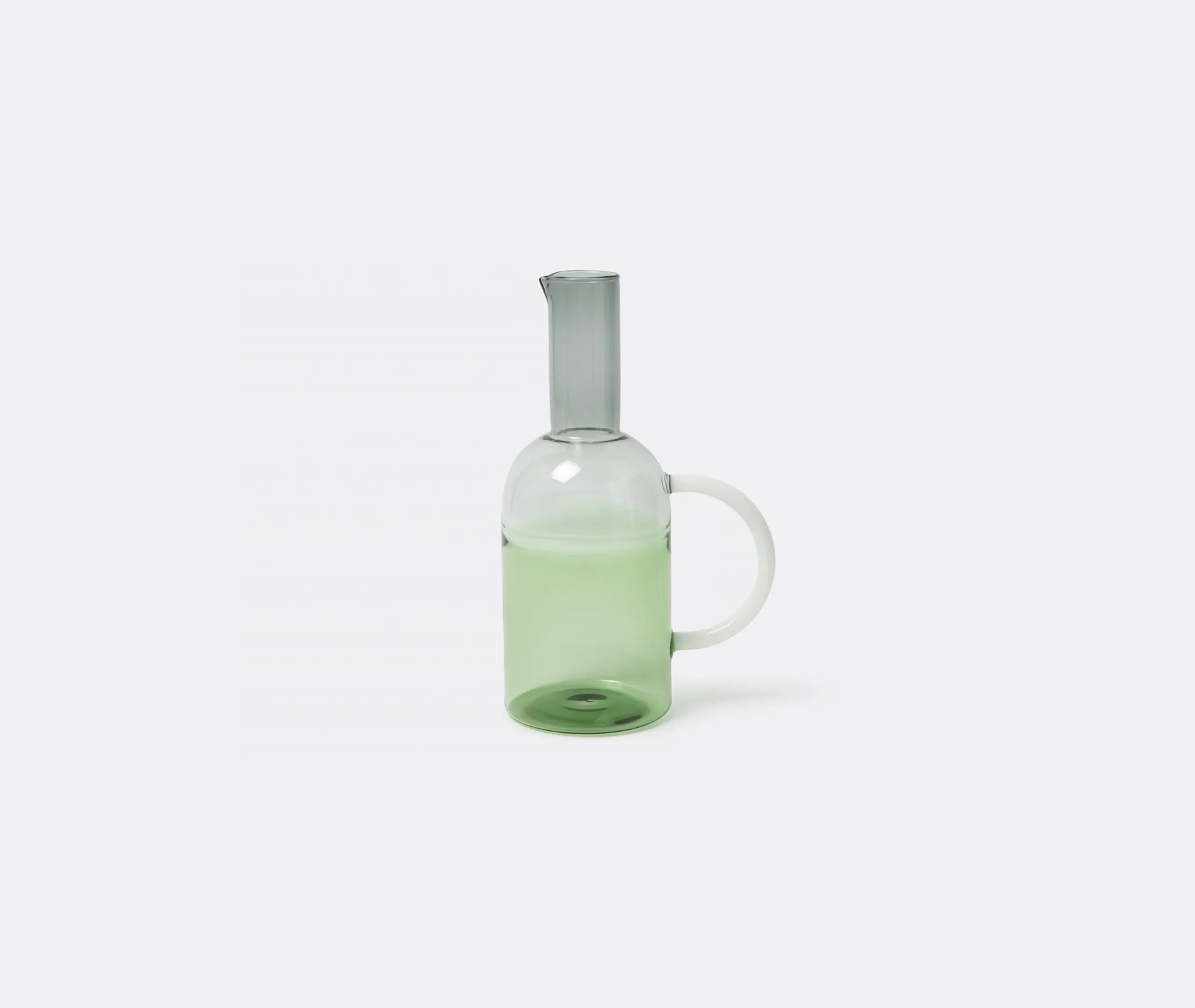 MIST-O Tequila Sunrise Jug - Green, Borosilicate Glass