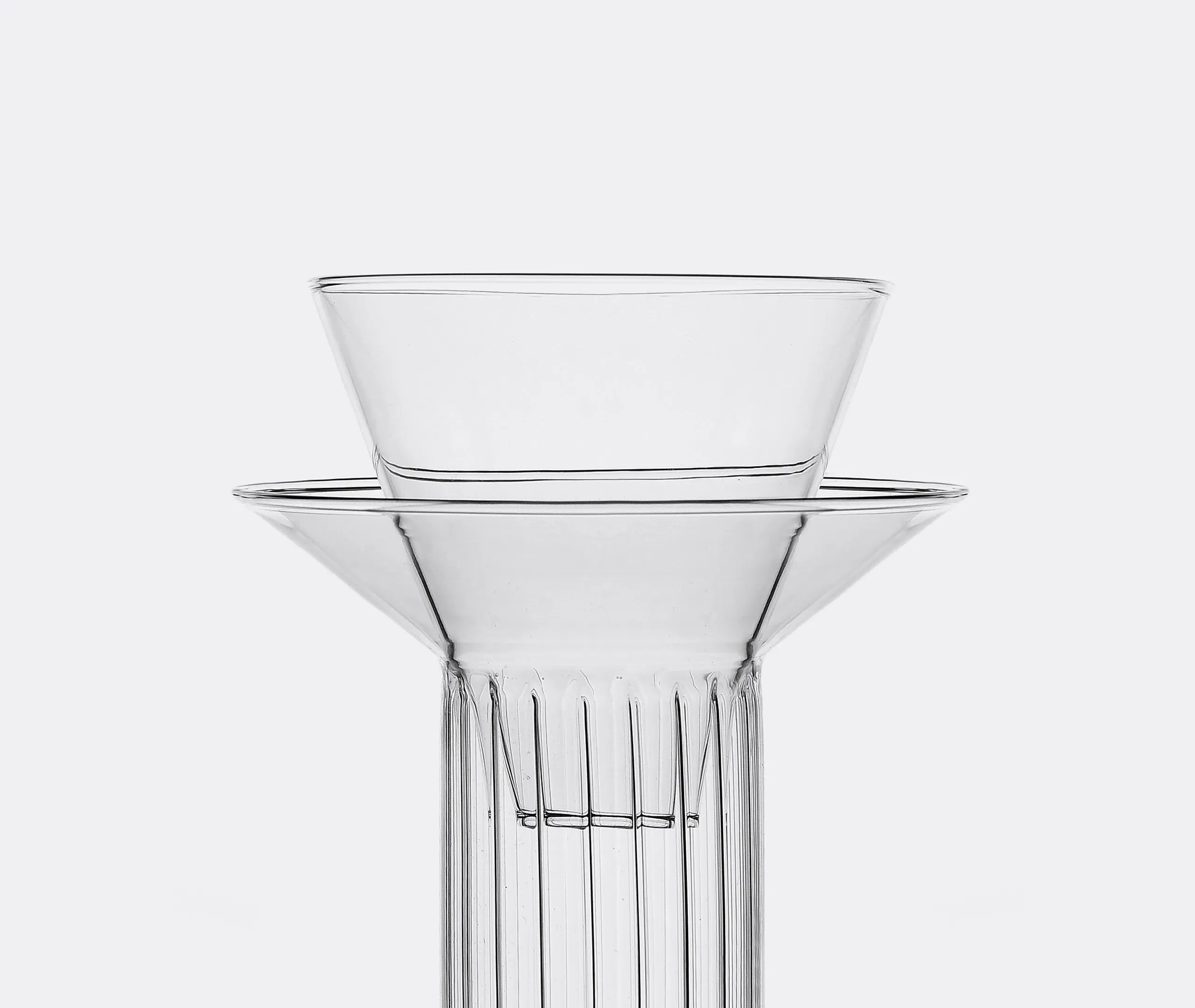 Narciso Vase - Transparent, Borosilicate Glass alternate view