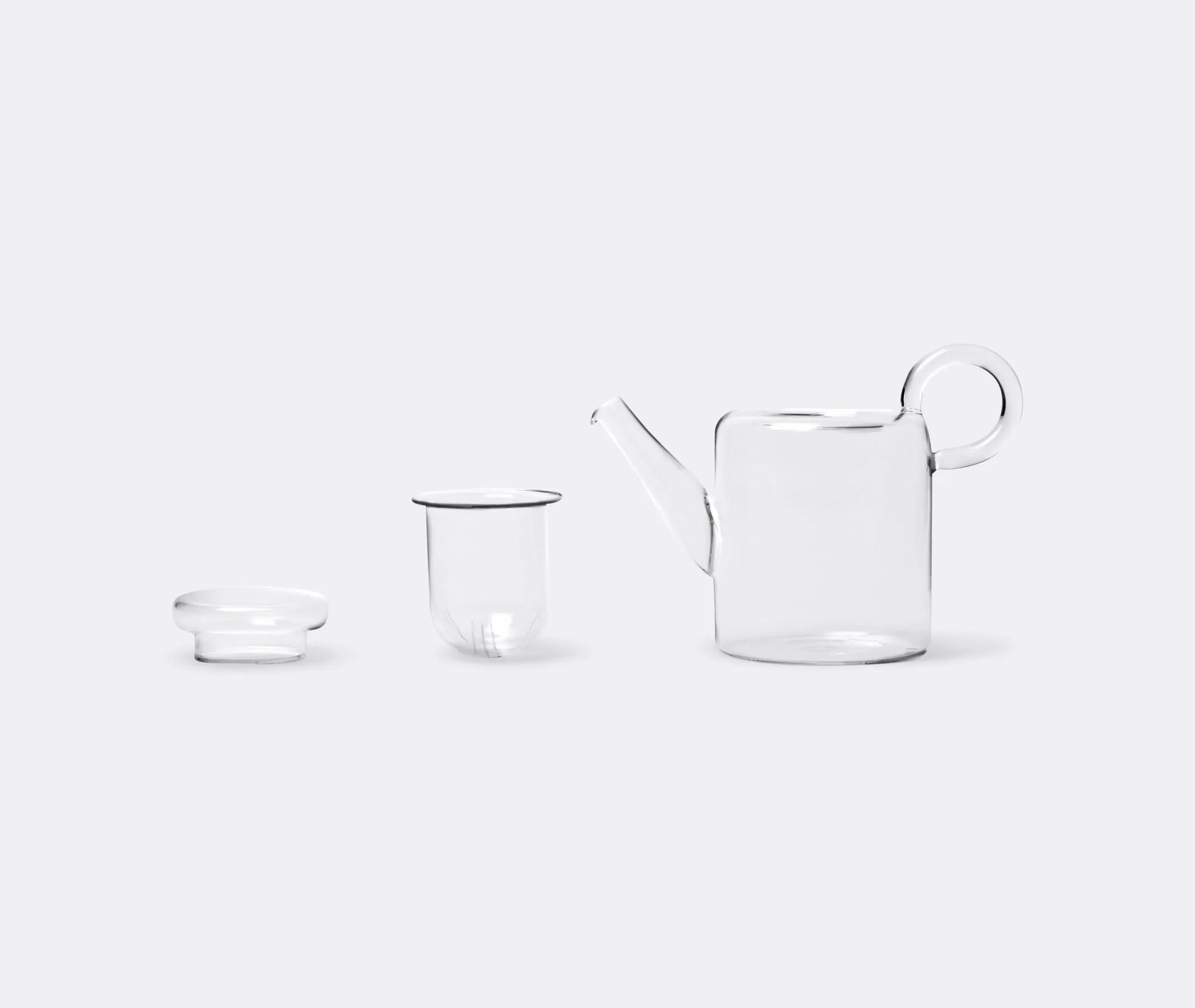 Piuma Large Teapot - Clear