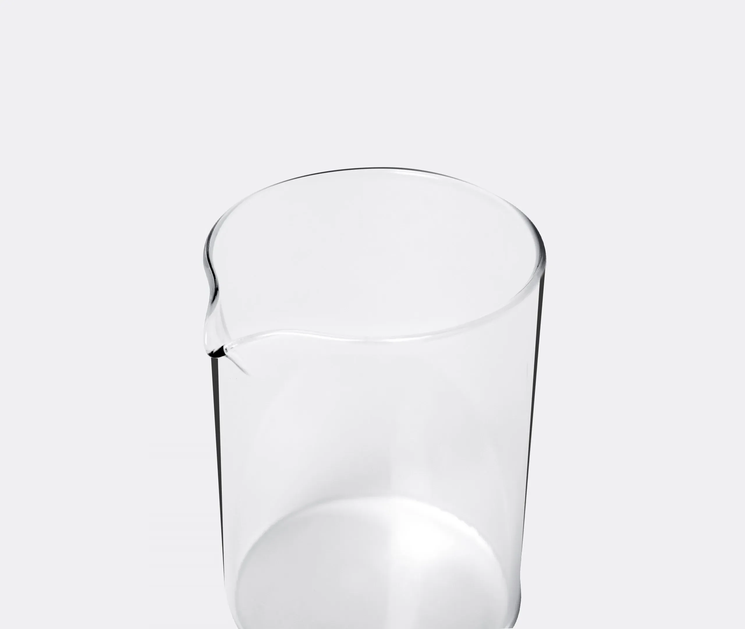 Piuma Milk Jug - Clear Glass