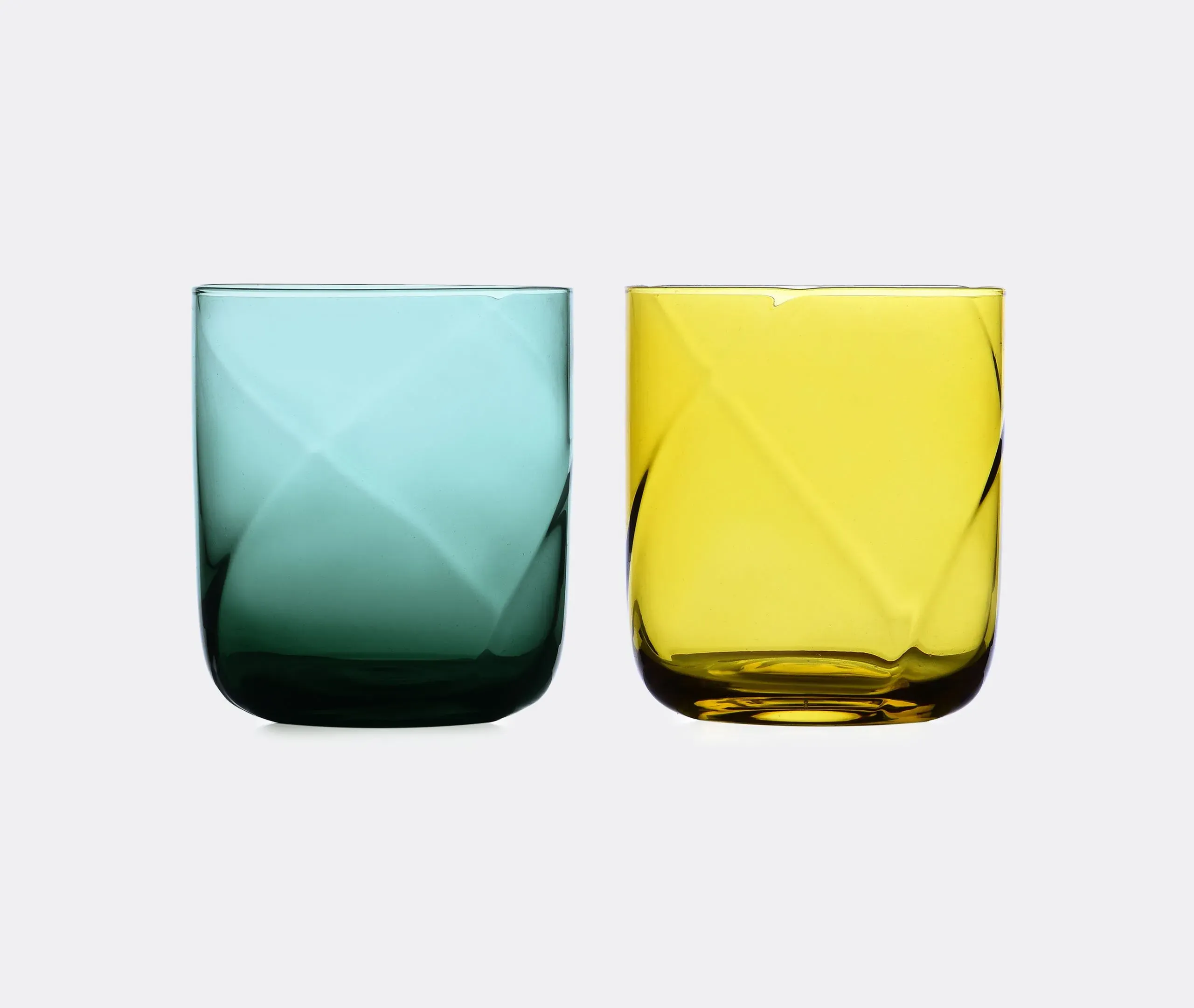 Riga Tumbler Set of Six - Multicolor, Glass