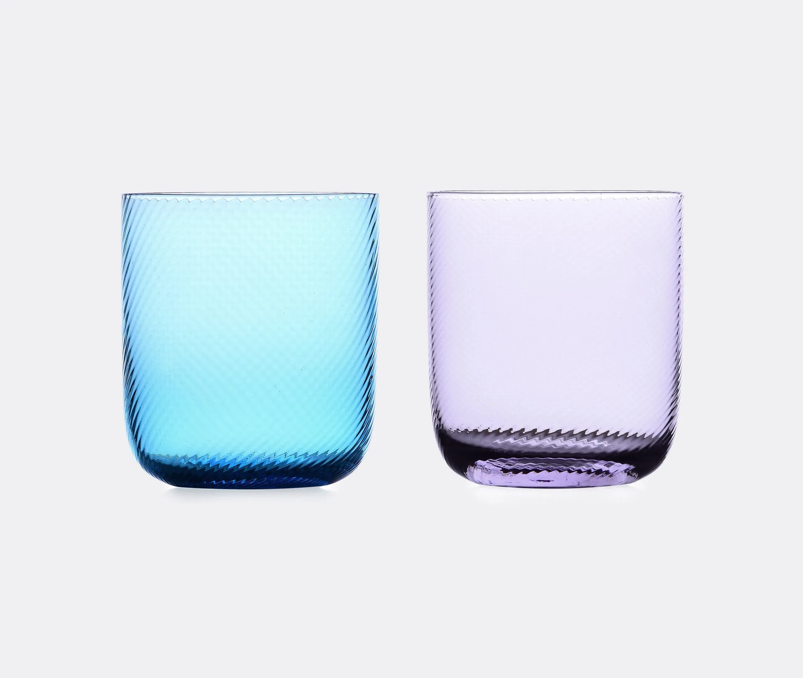 Riga Tumbler Set of Six - Multicolor, Glass