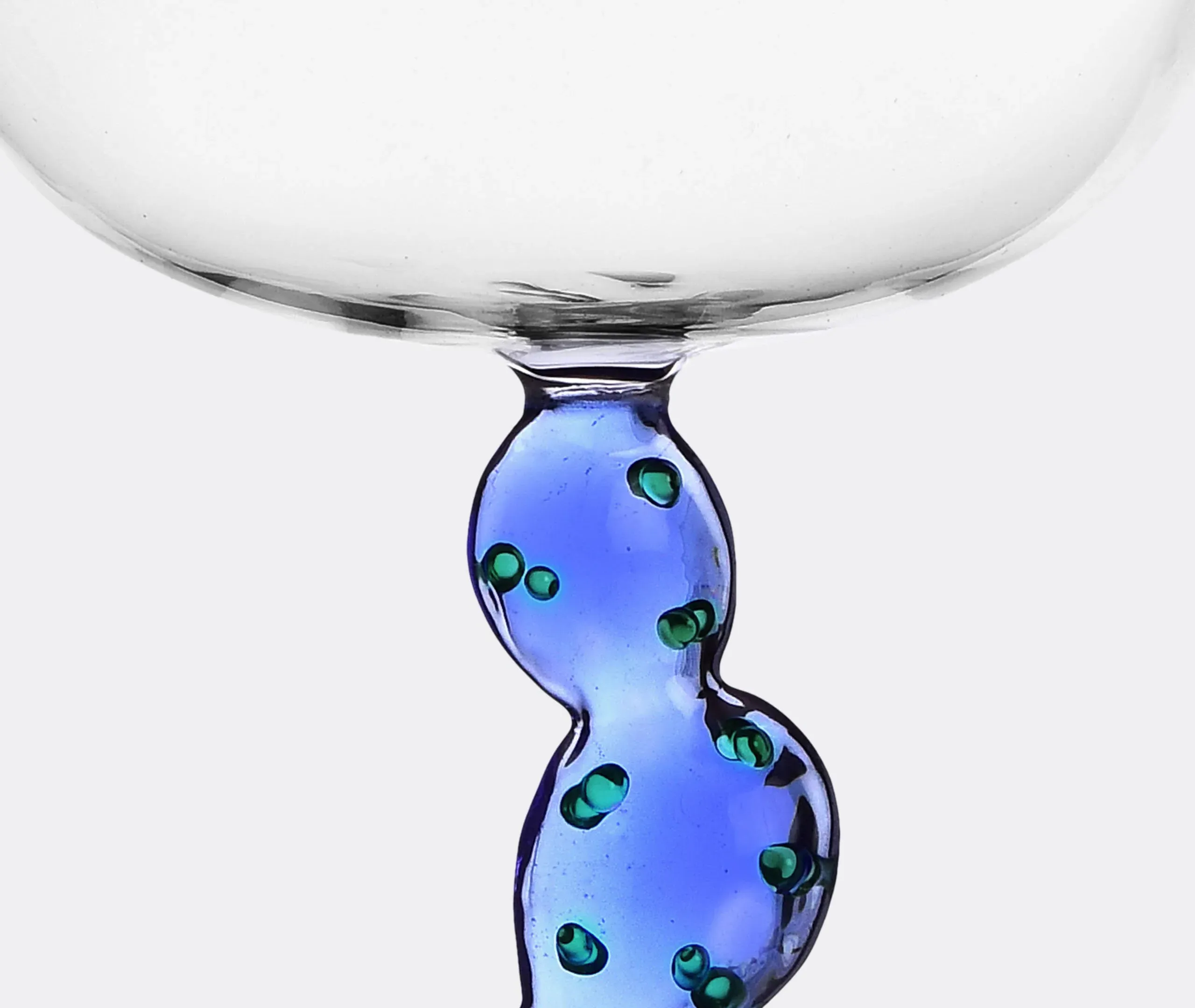 Set of 6 Champagne Bowls - Multicolor, Glass