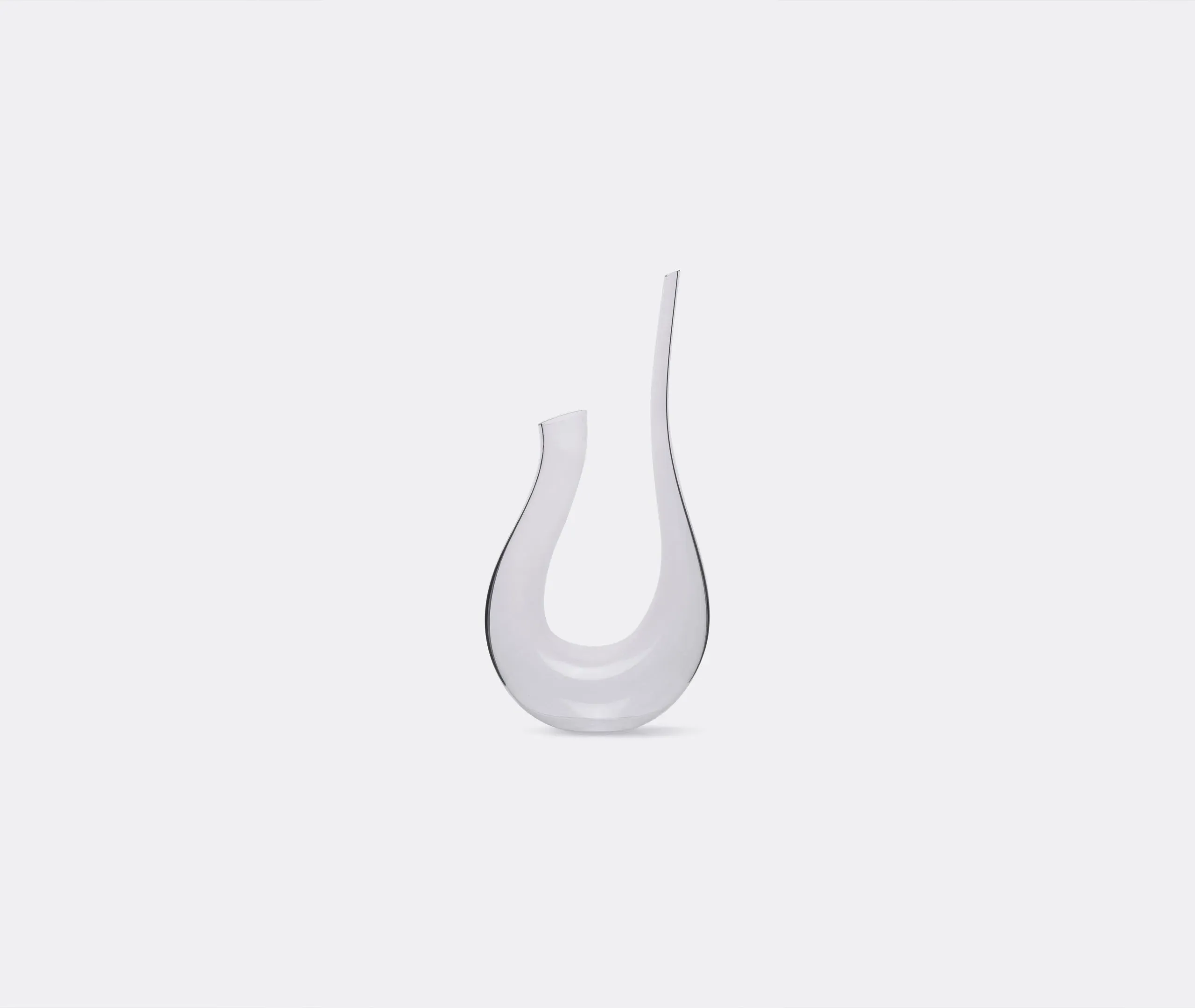 Small Wine Decanter - Clear, Borosilicate Glass image
